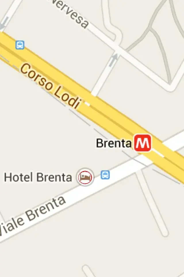 Bird's eye view in Hotel Brenta Milano Bird's eye view in Hotel Brenta Milano