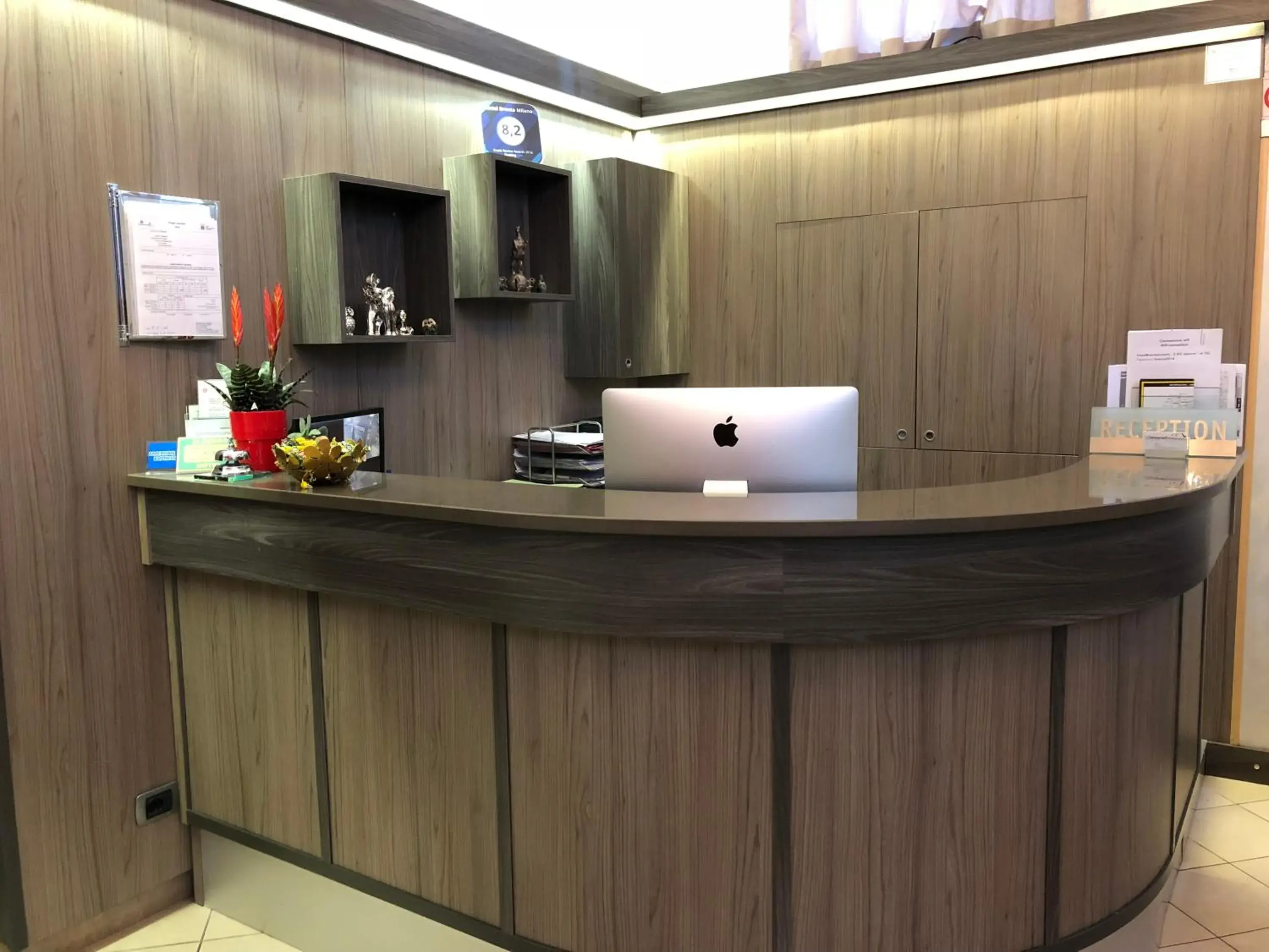 Lobby or reception in Hotel Brenta Milano Lobby or reception in Hotel Brenta Milano