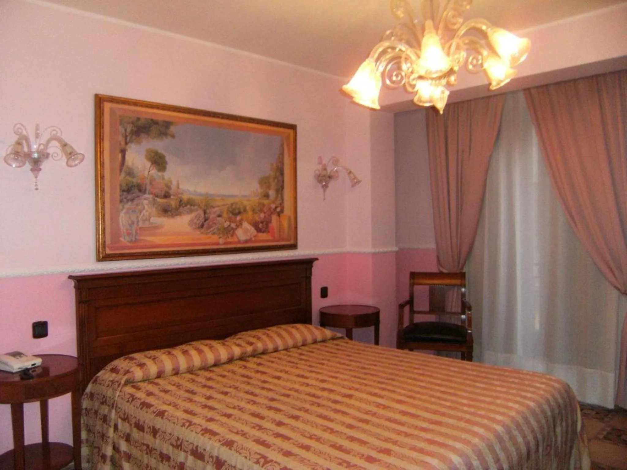 Bed in Hotel U' Bais