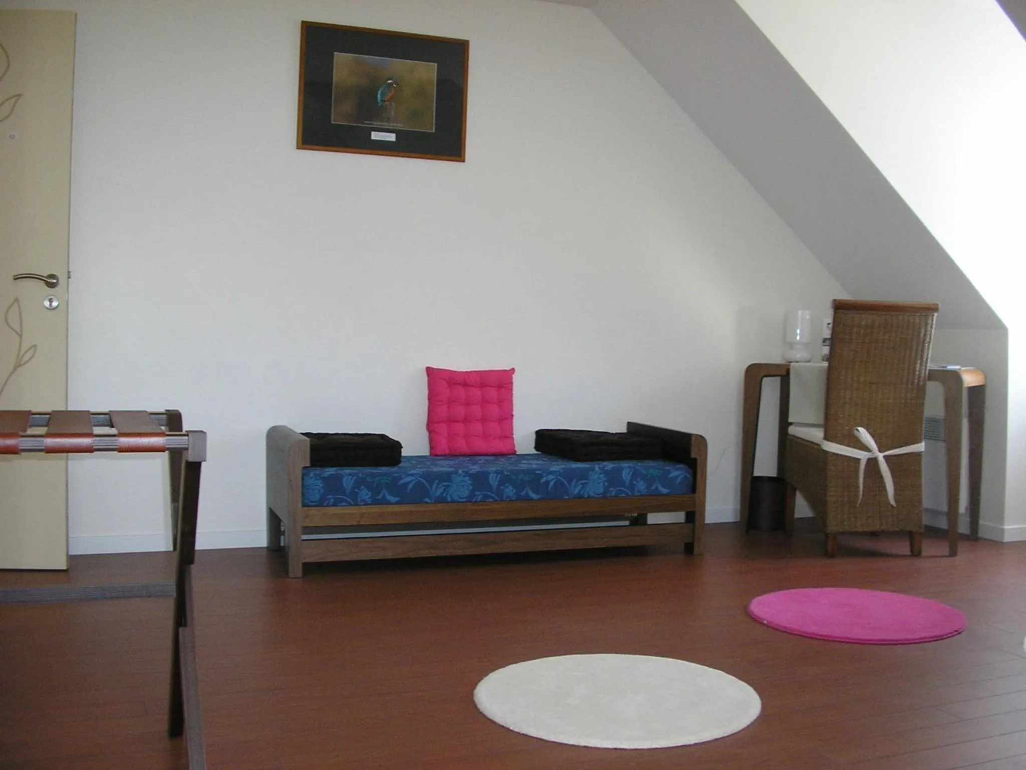 Bed in Hôtel Le Chevalier Gambette