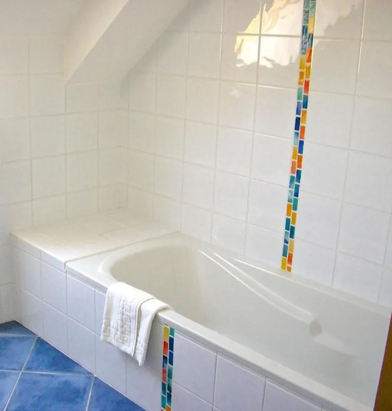 Bathroom in Hôtel Le Chevalier Gambette