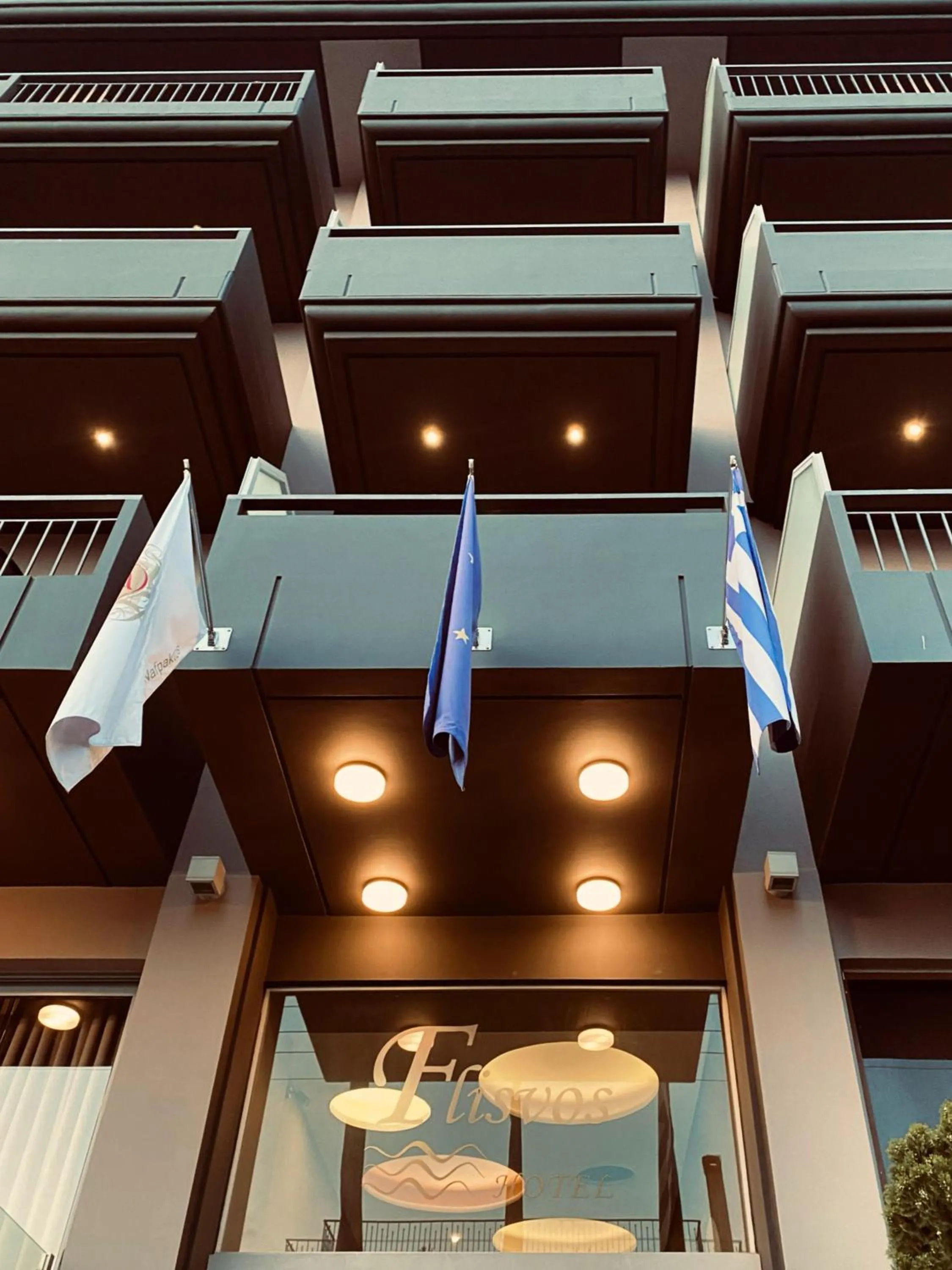 Property building in Flisvos Hotel Nafpaktos