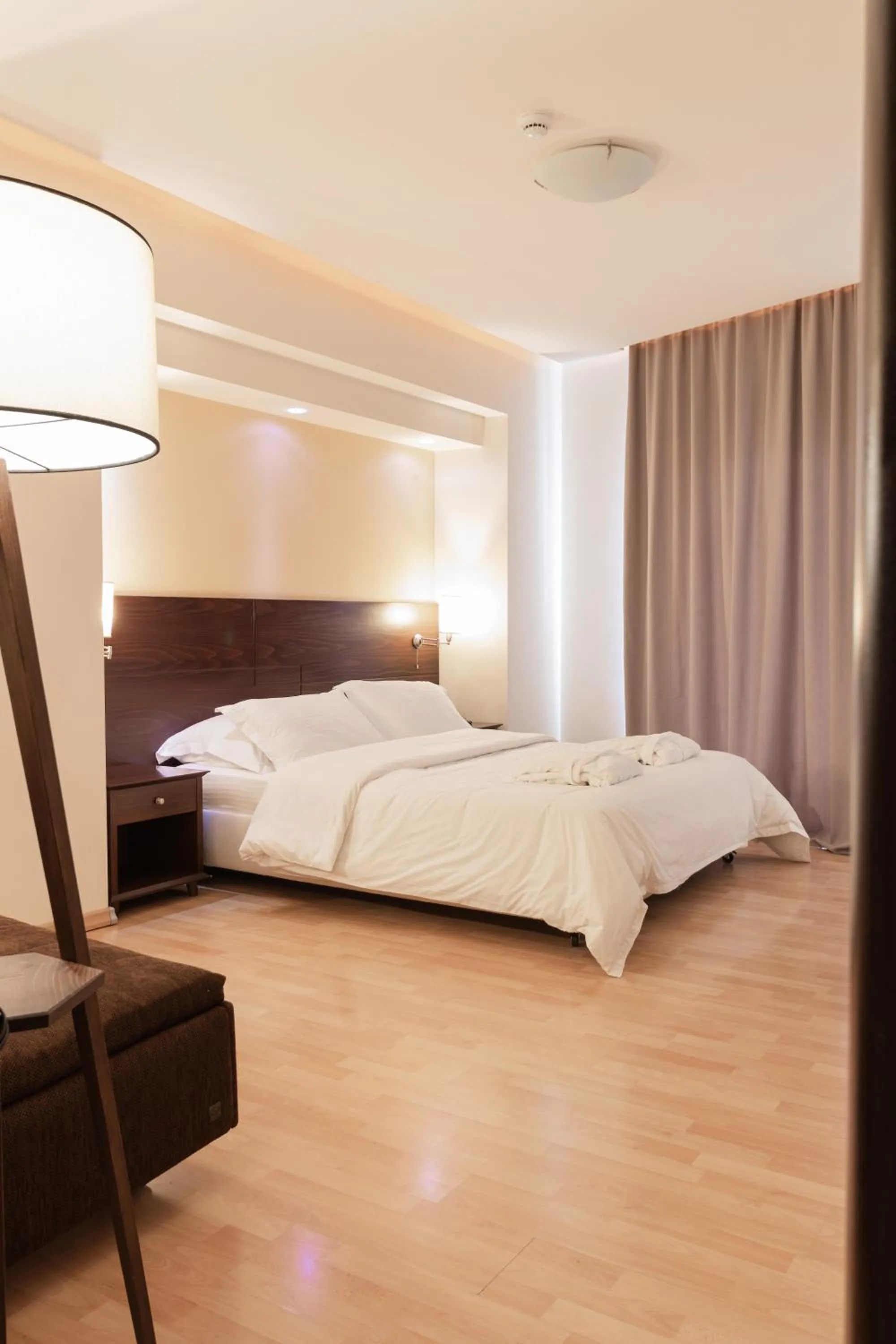 Bed in Flisvos Hotel Nafpaktos