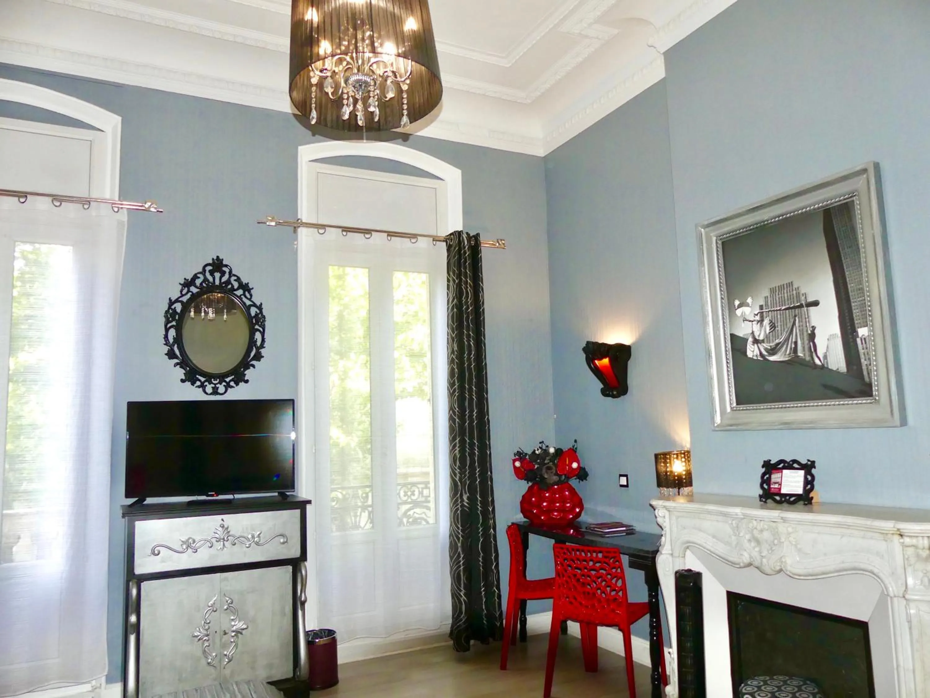 Decorative detail in Hôtel de Charme Le Provence