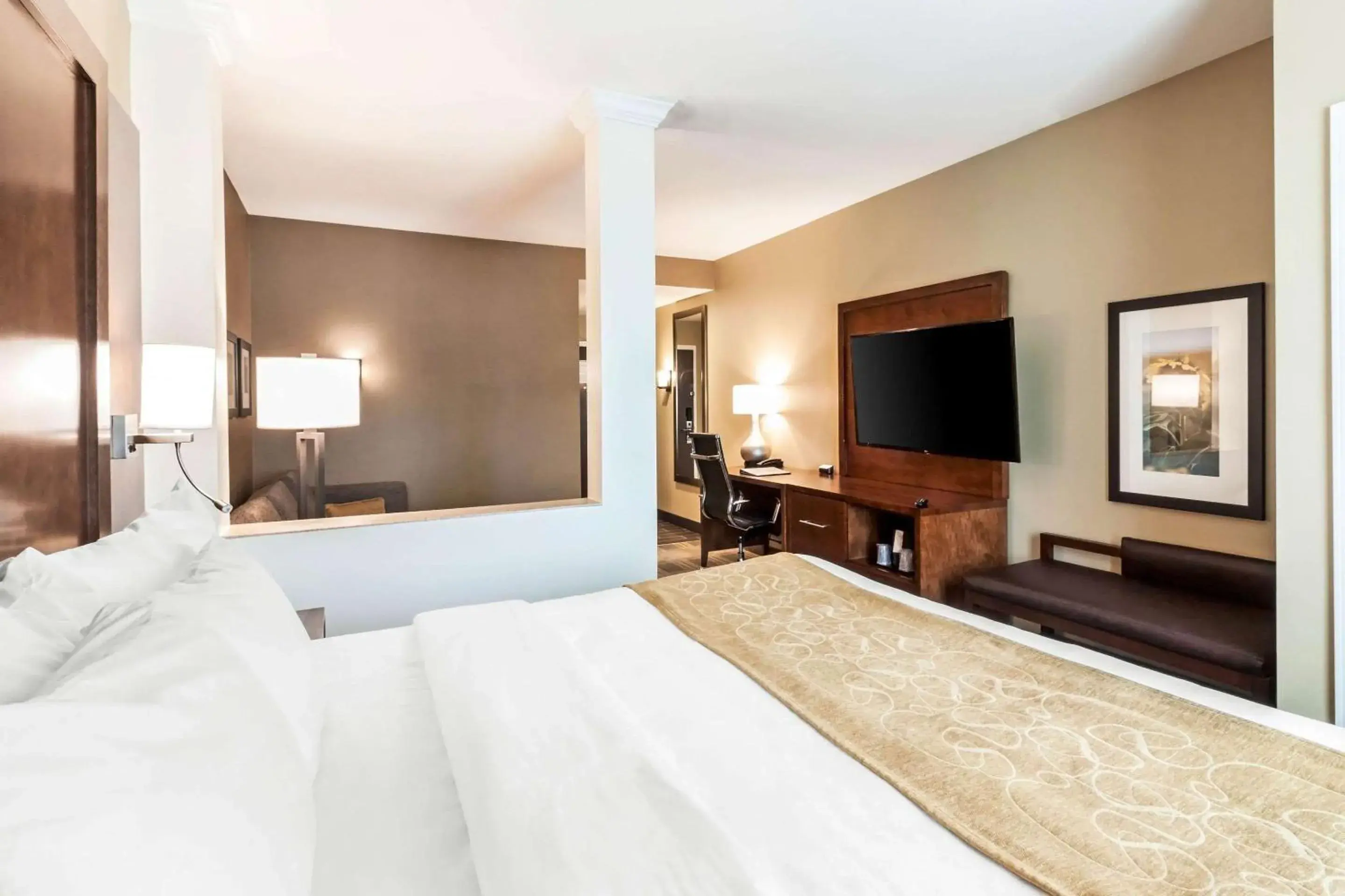 Bedroom, Bed in Comfort Suites University Brookings Bedroom, Bed in Comfort Suites University Brookings