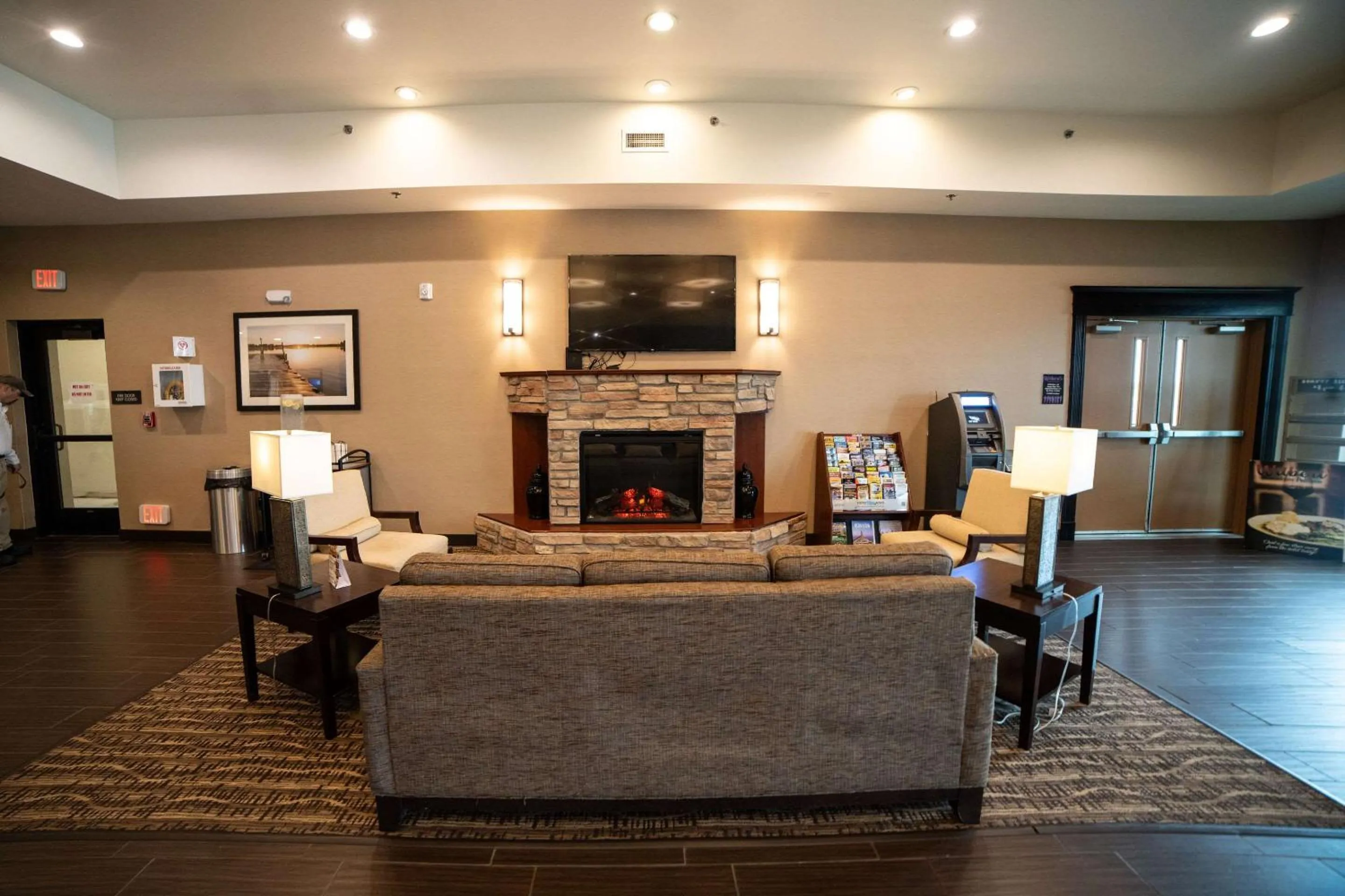 Lobby or reception in Comfort Suites University Brookings