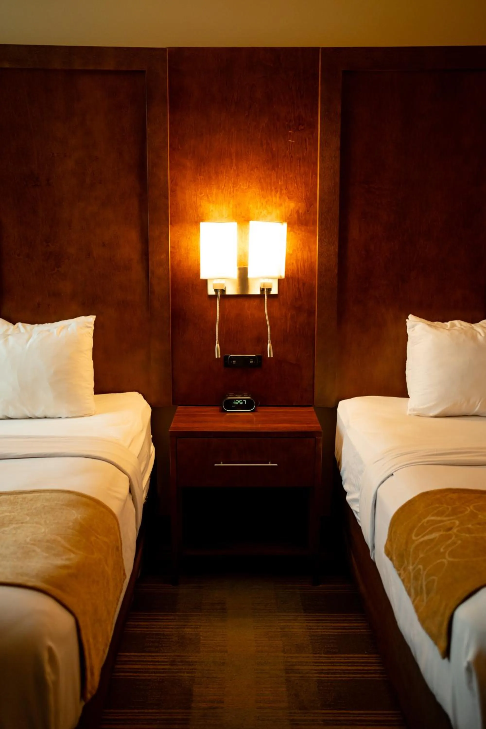 Bed in Comfort Suites University Brookings