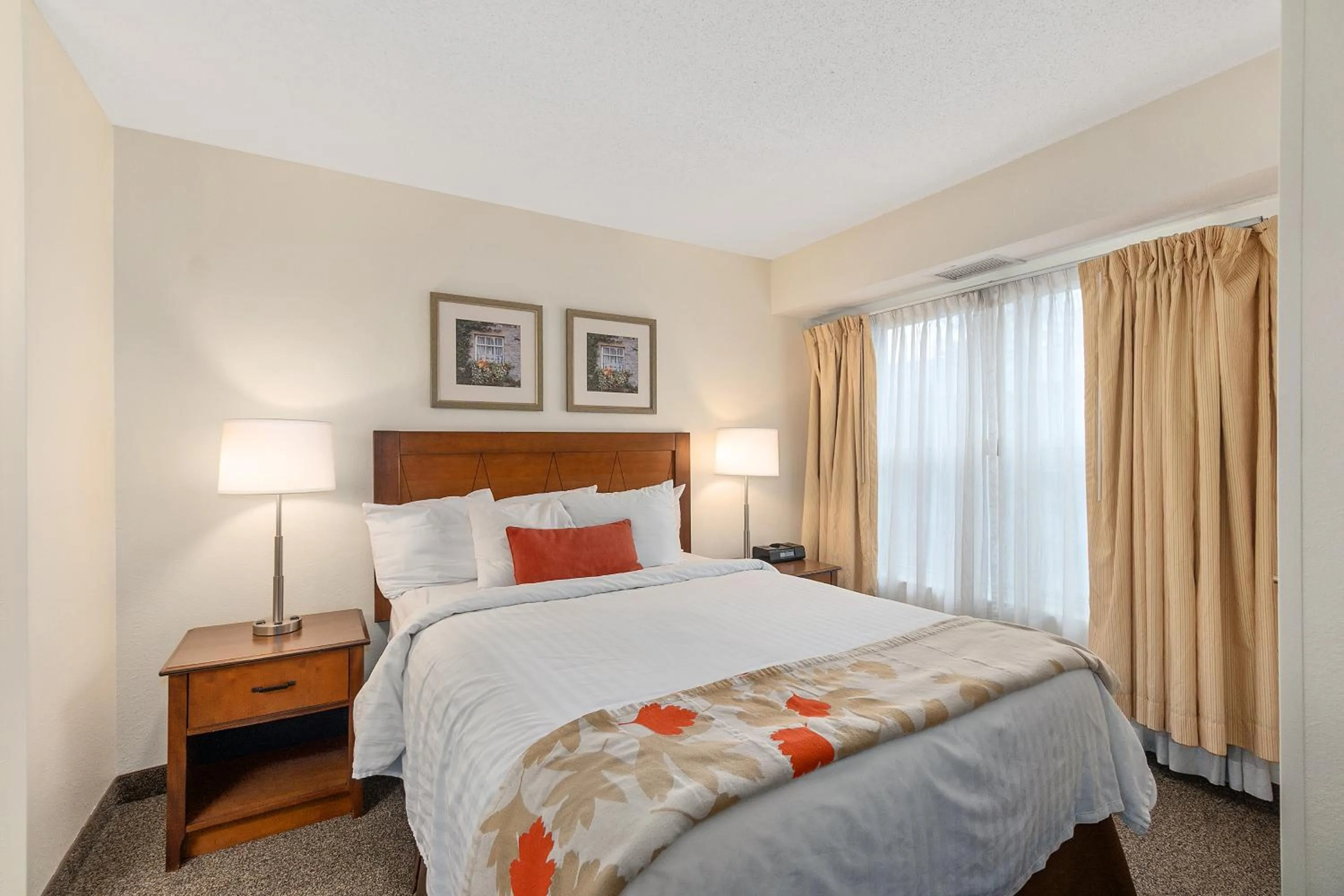 Bed in Residences at Daniel Webster