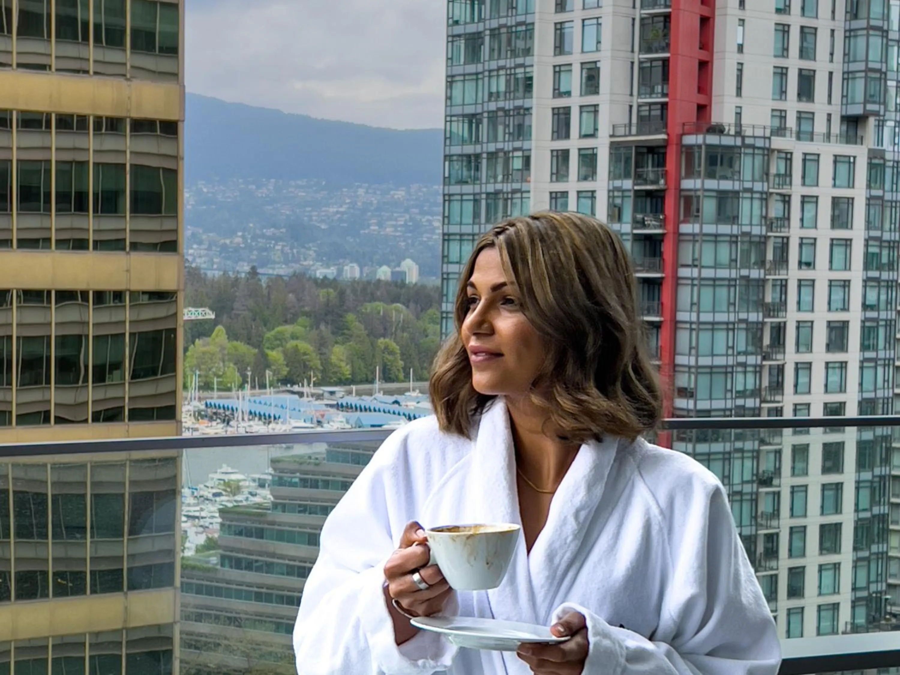 View (from property/room) in Paradox Vancouver