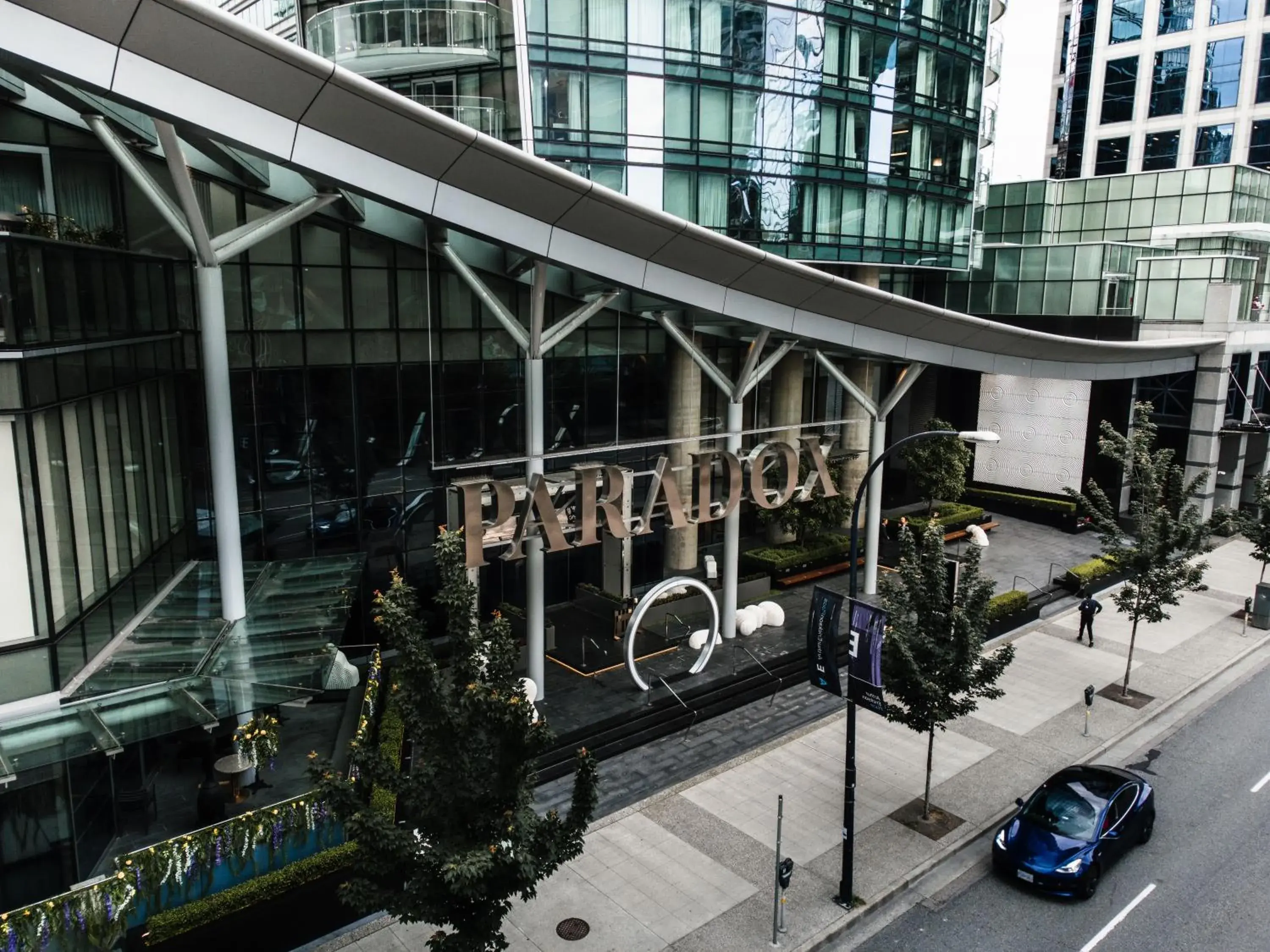 Property building in Paradox Vancouver Property building in Paradox Vancouver