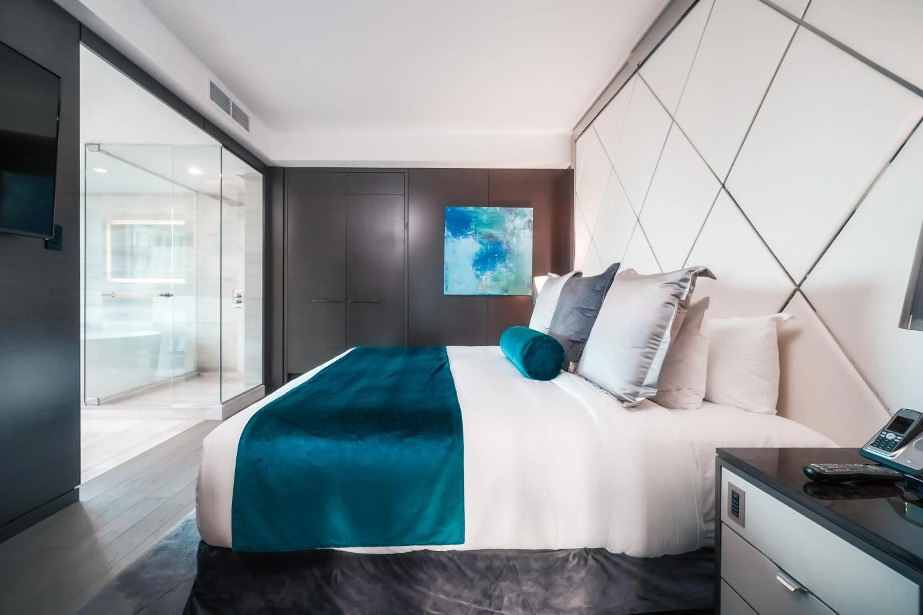 Bed in Paradox Vancouver