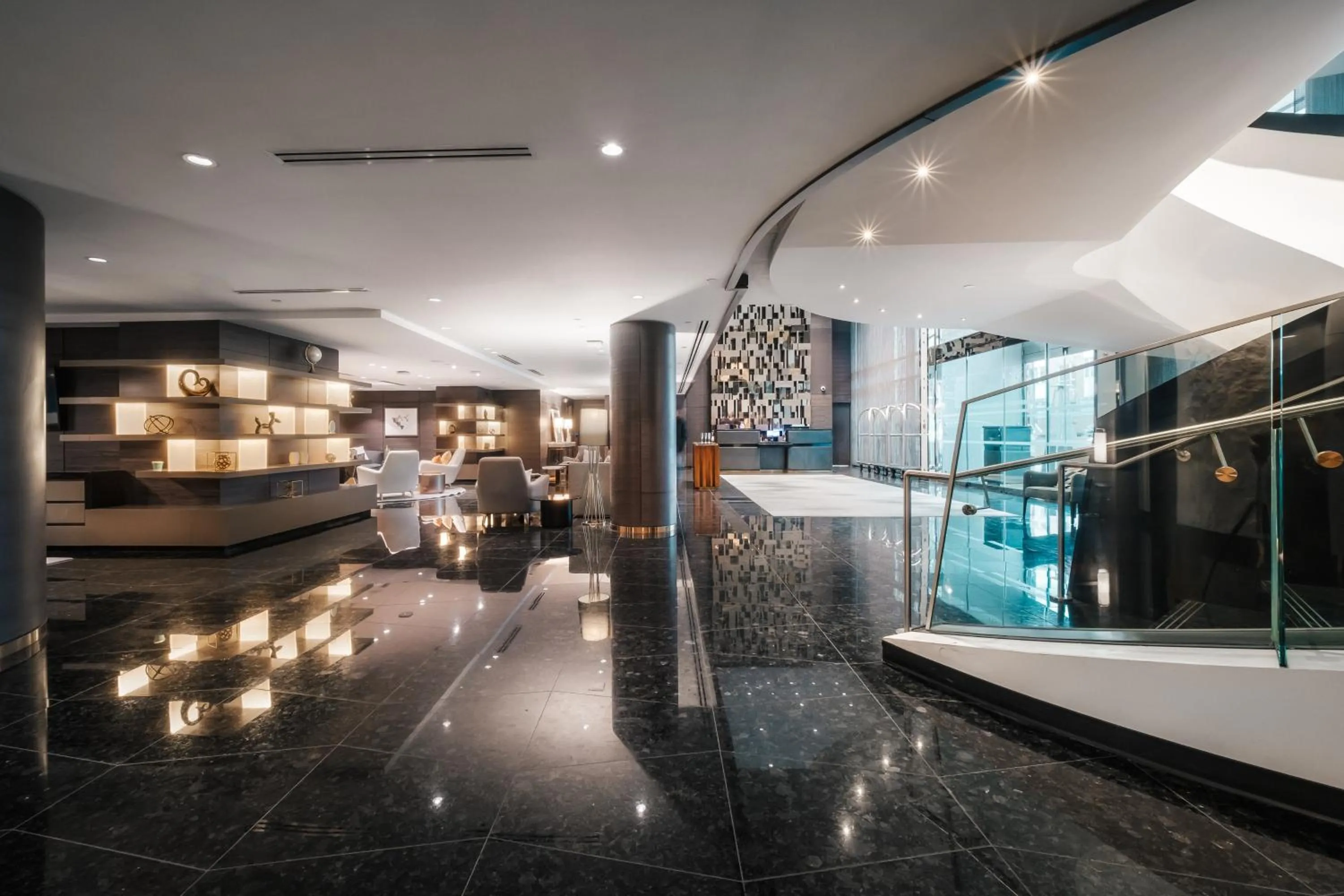 Lobby or reception in Paradox Vancouver