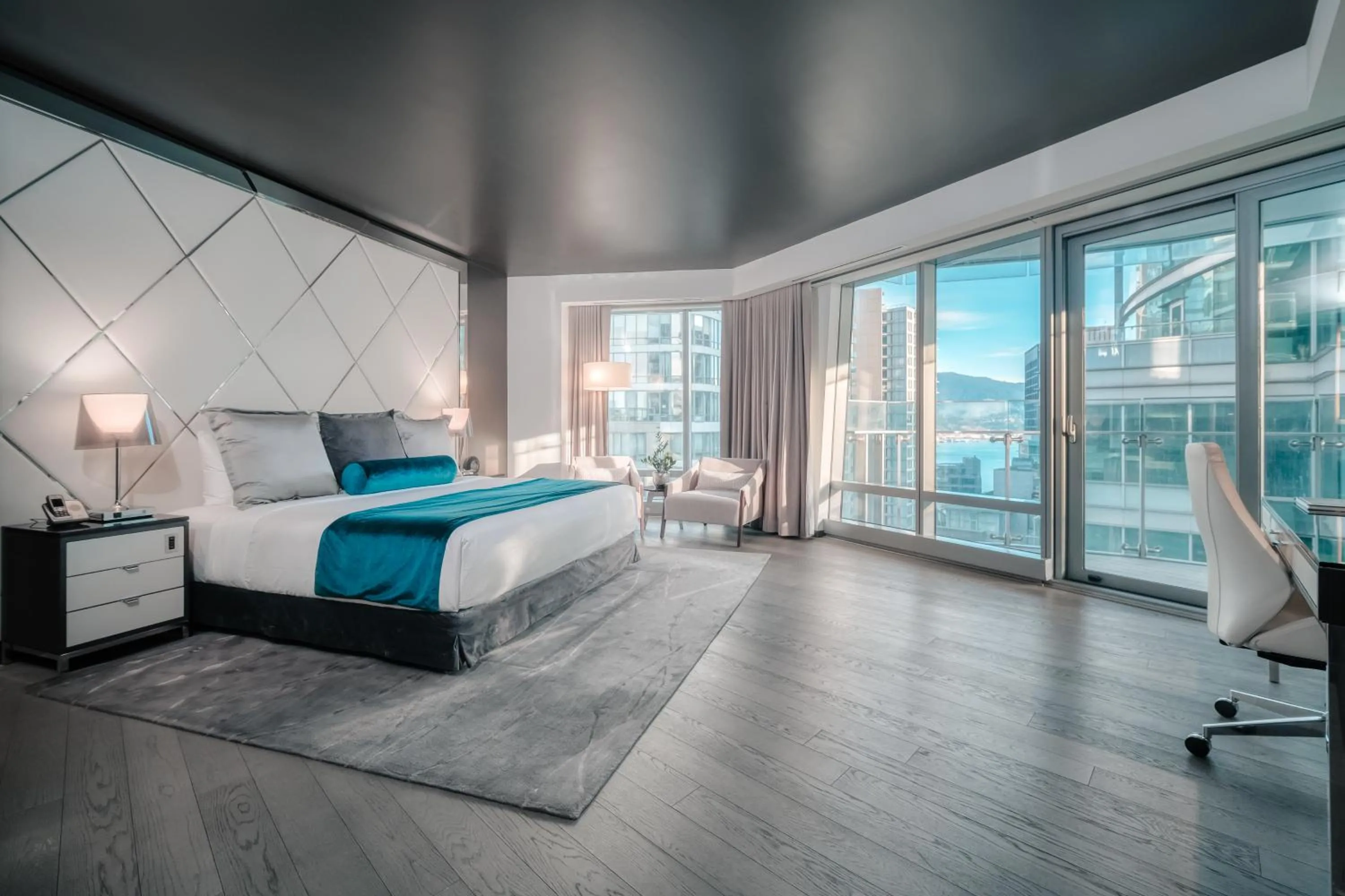 Bedroom, Bed in Paradox Vancouver