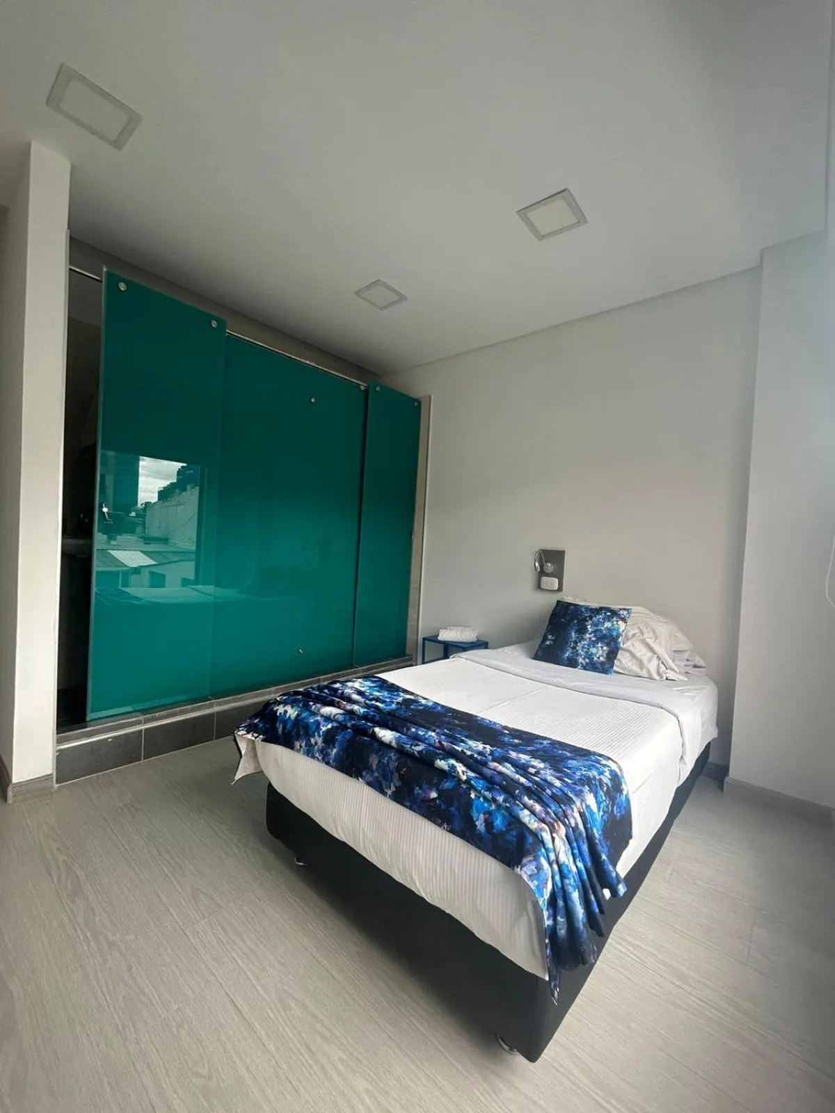 Bed in Agora Suites Self-Service Boutique Hotel