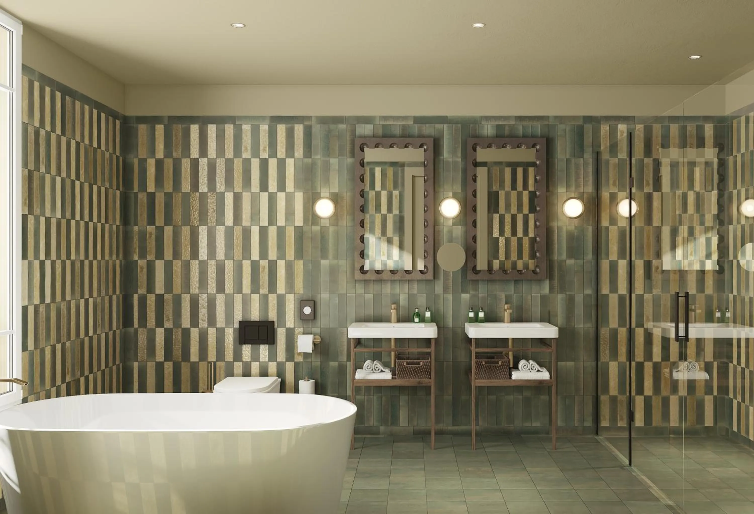 Bathroom in Hotel Gounod Fully Renovated