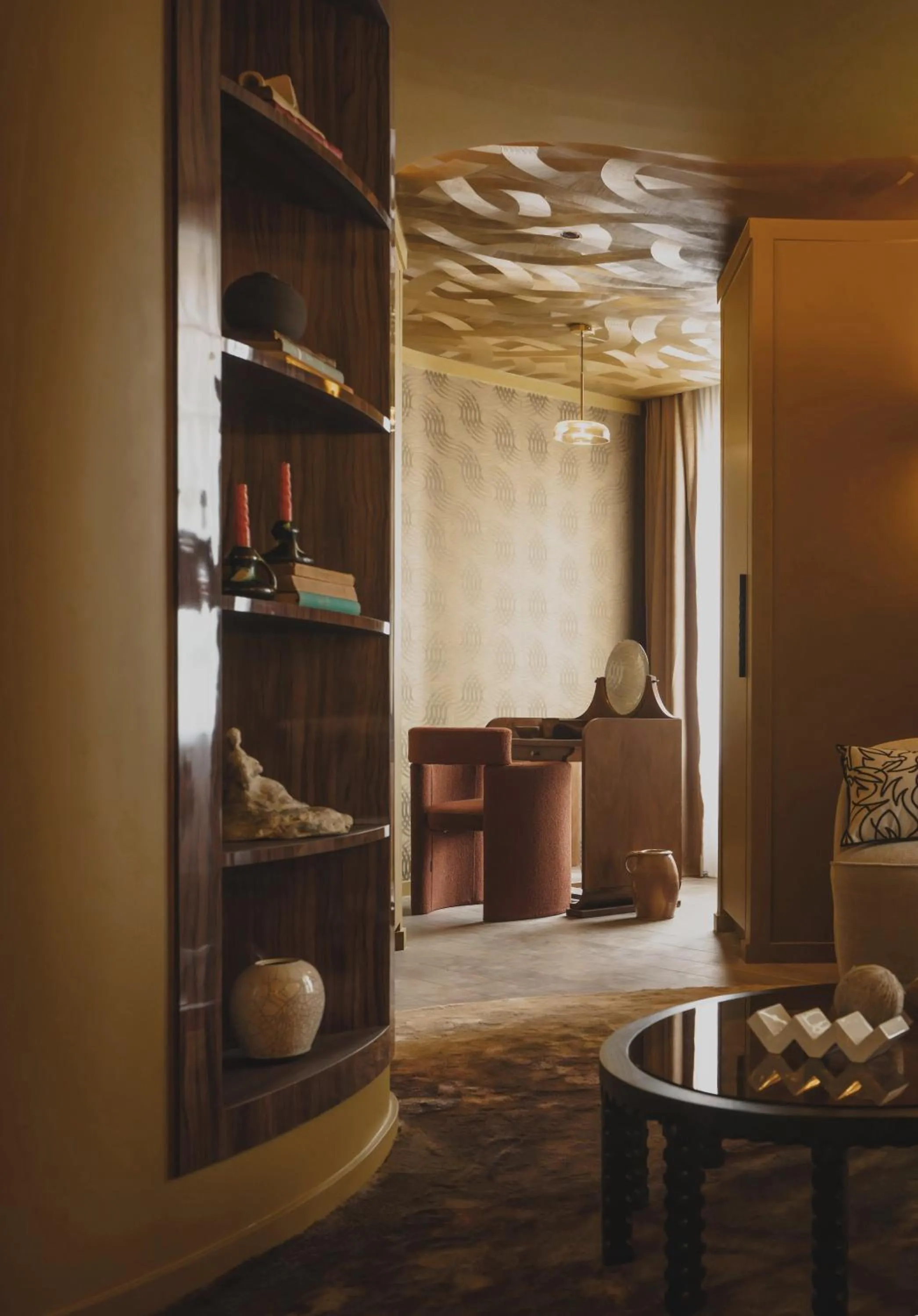 Living room in Hotel Gounod Fully Renovated