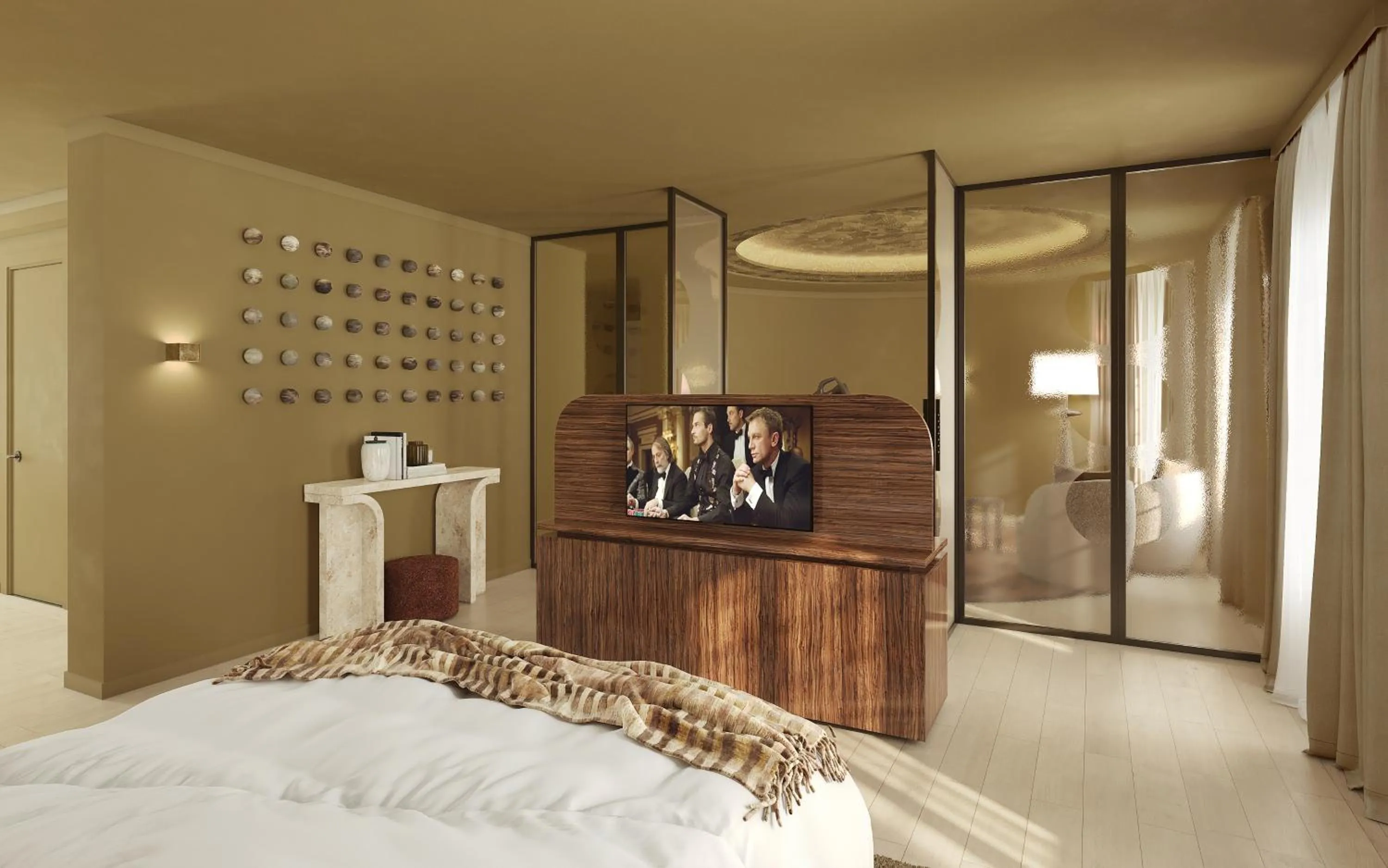 Photo of the whole room, Bed in Hotel Gounod Fully Renovated