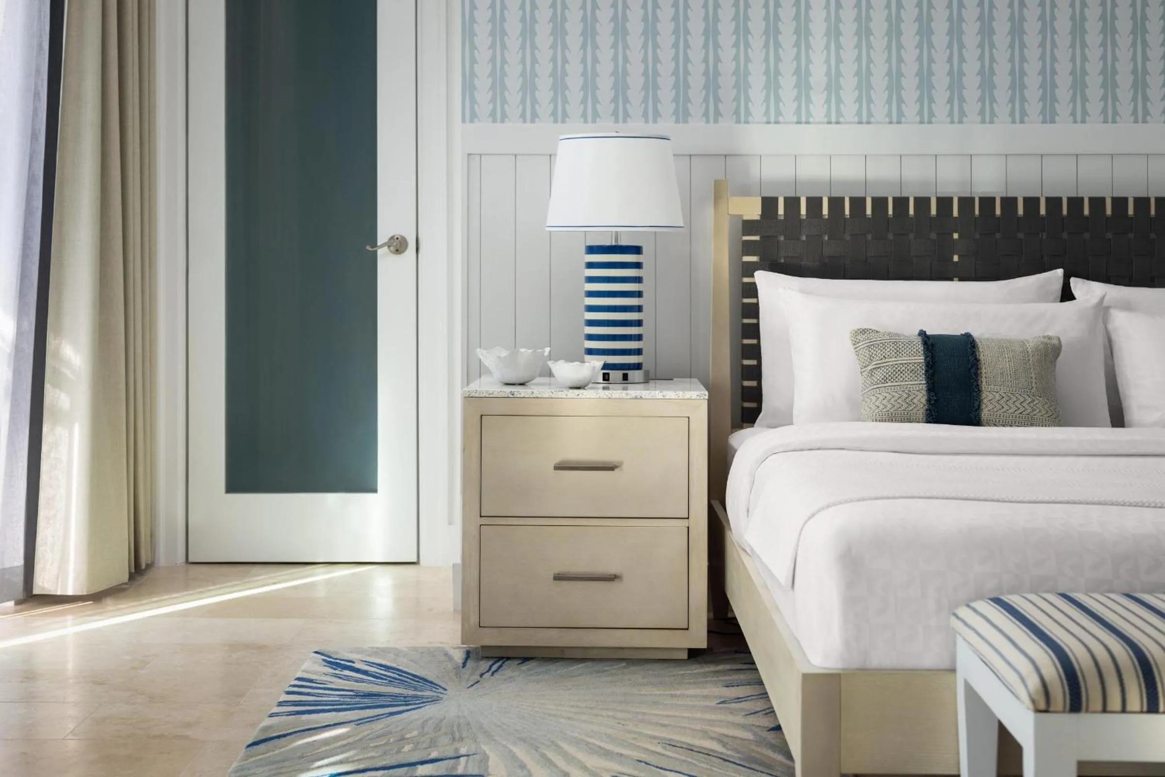 Bathroom, Bed in Sandals Royal Bahamian All Inclusive - Couples Only