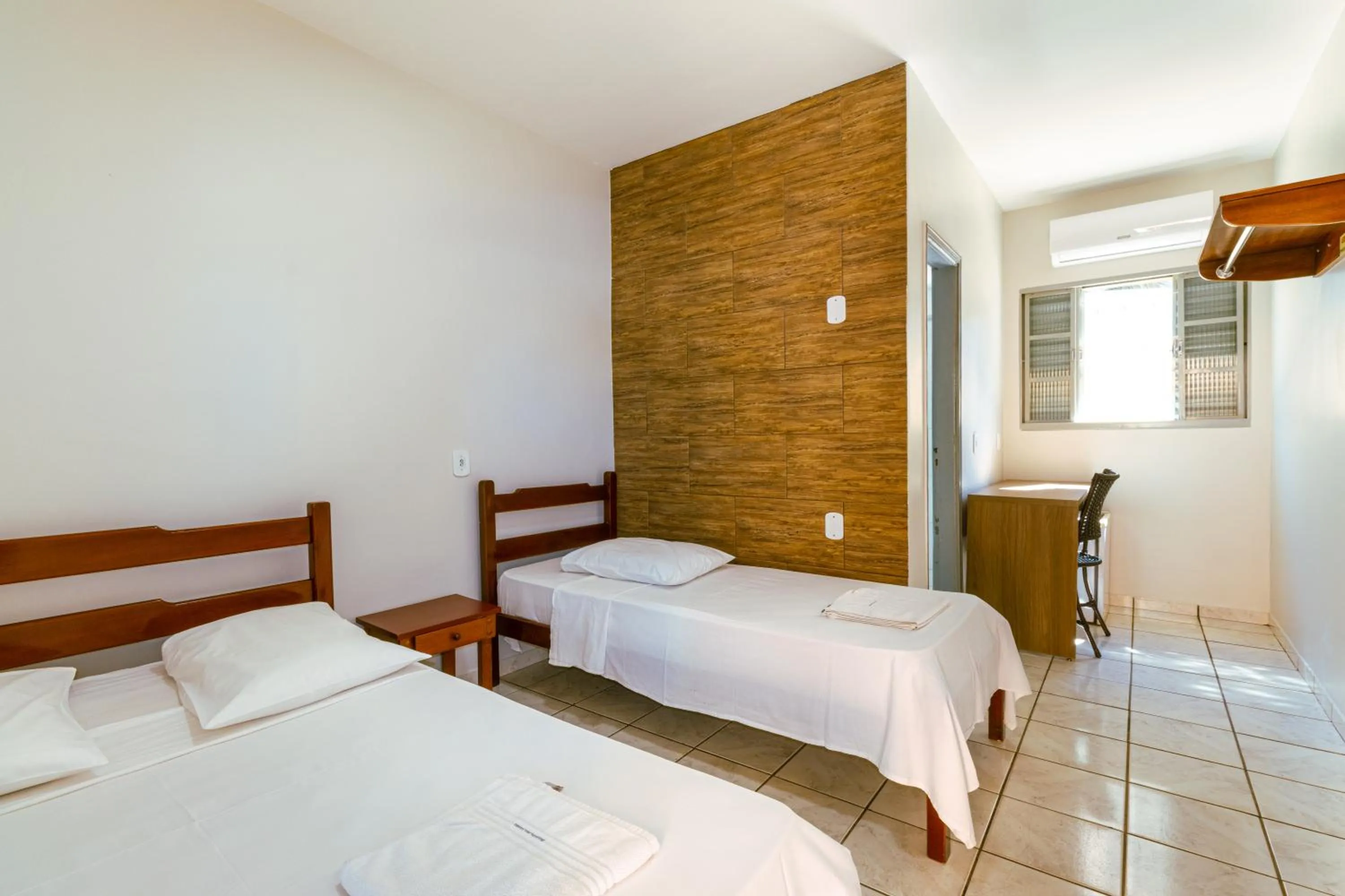 Bedroom, Bed in Pousada Recanto das Caldas