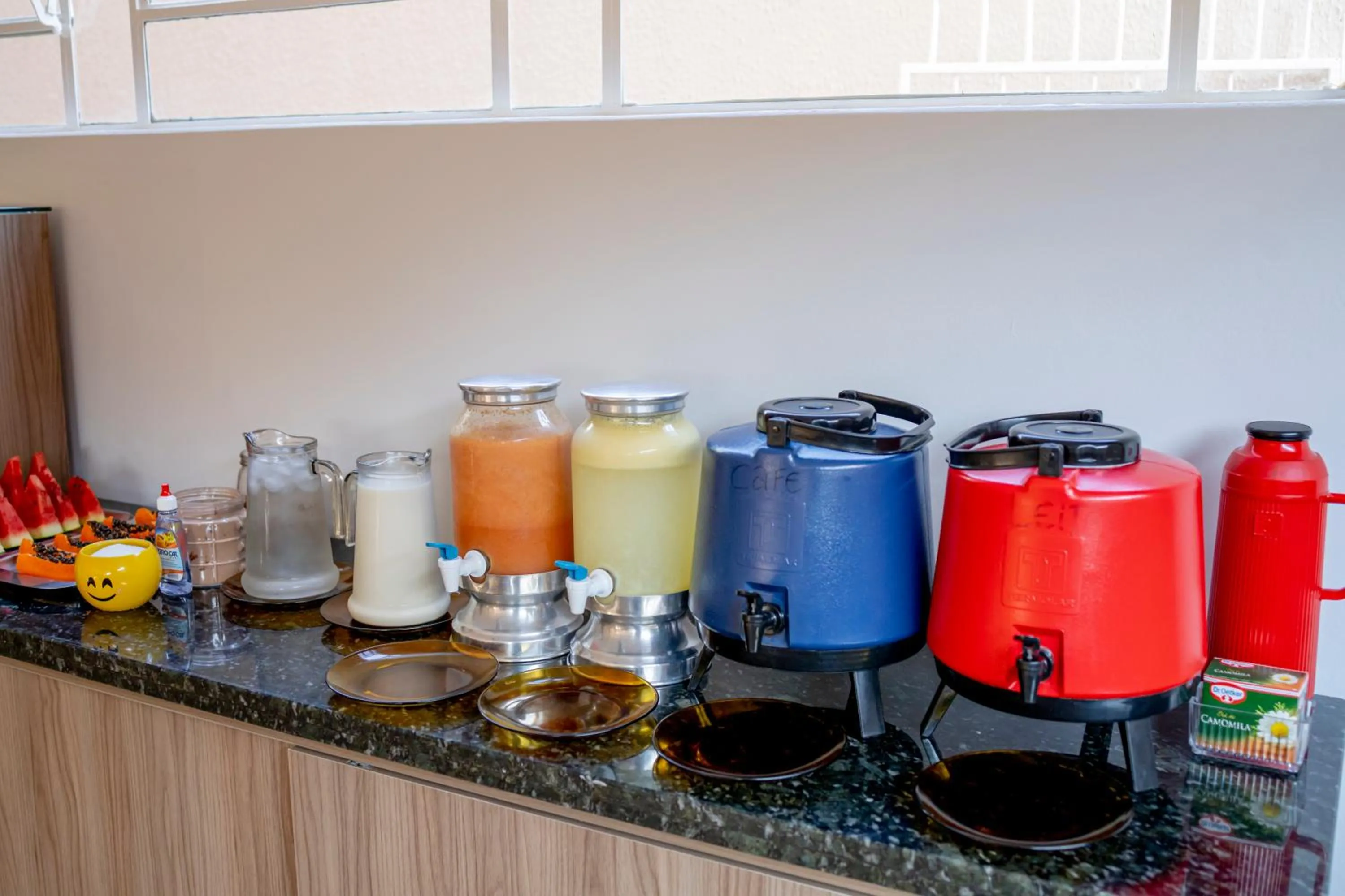 Breakfast in Pousada Recanto das Caldas