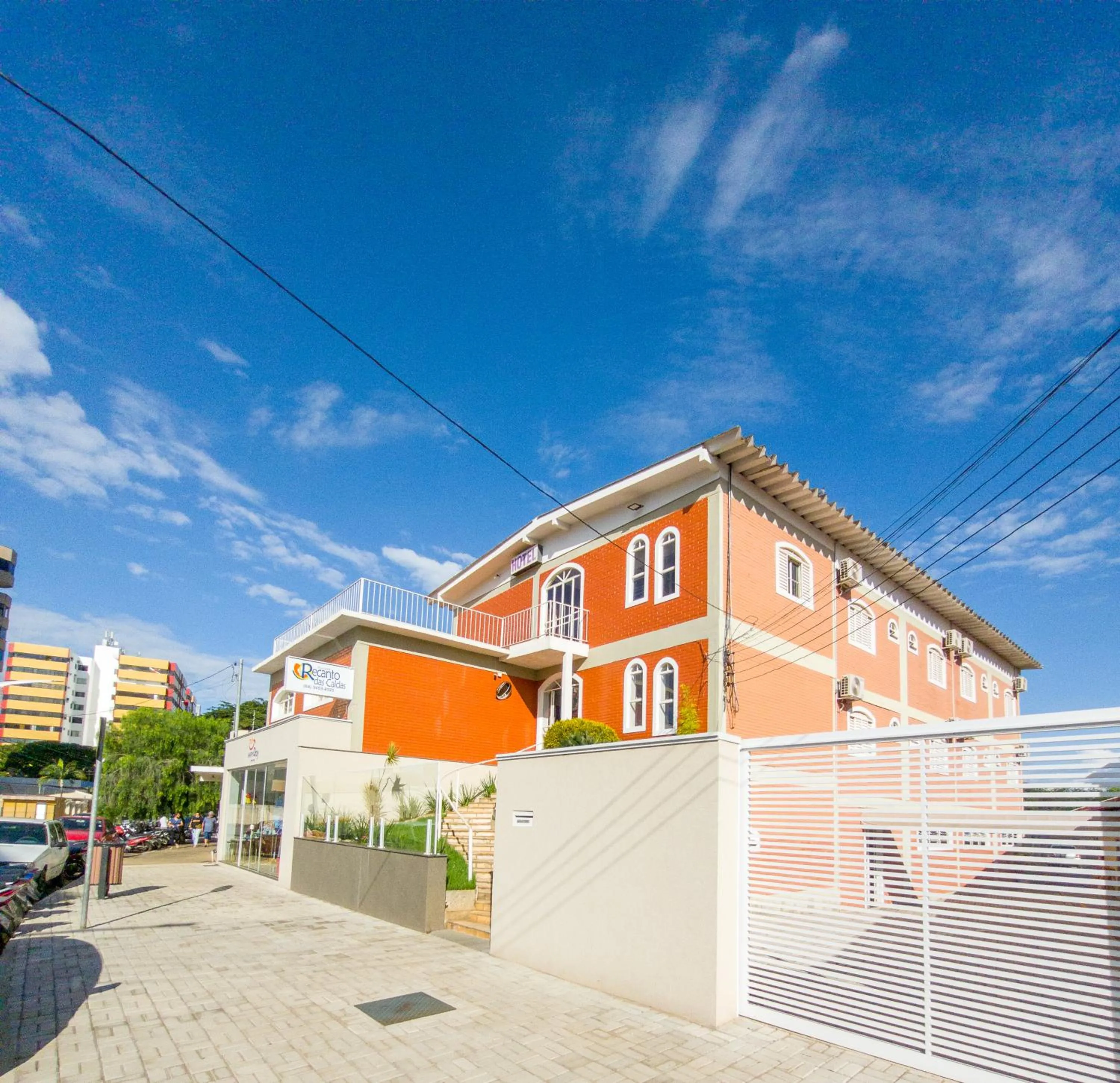 Property building in Pousada Recanto das Caldas