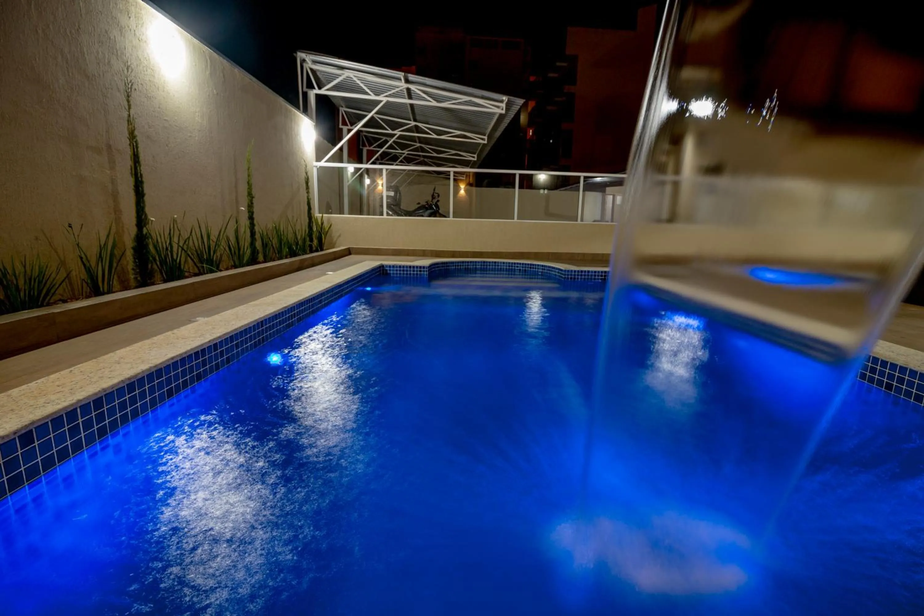 Swimming pool in Pousada Recanto das Caldas