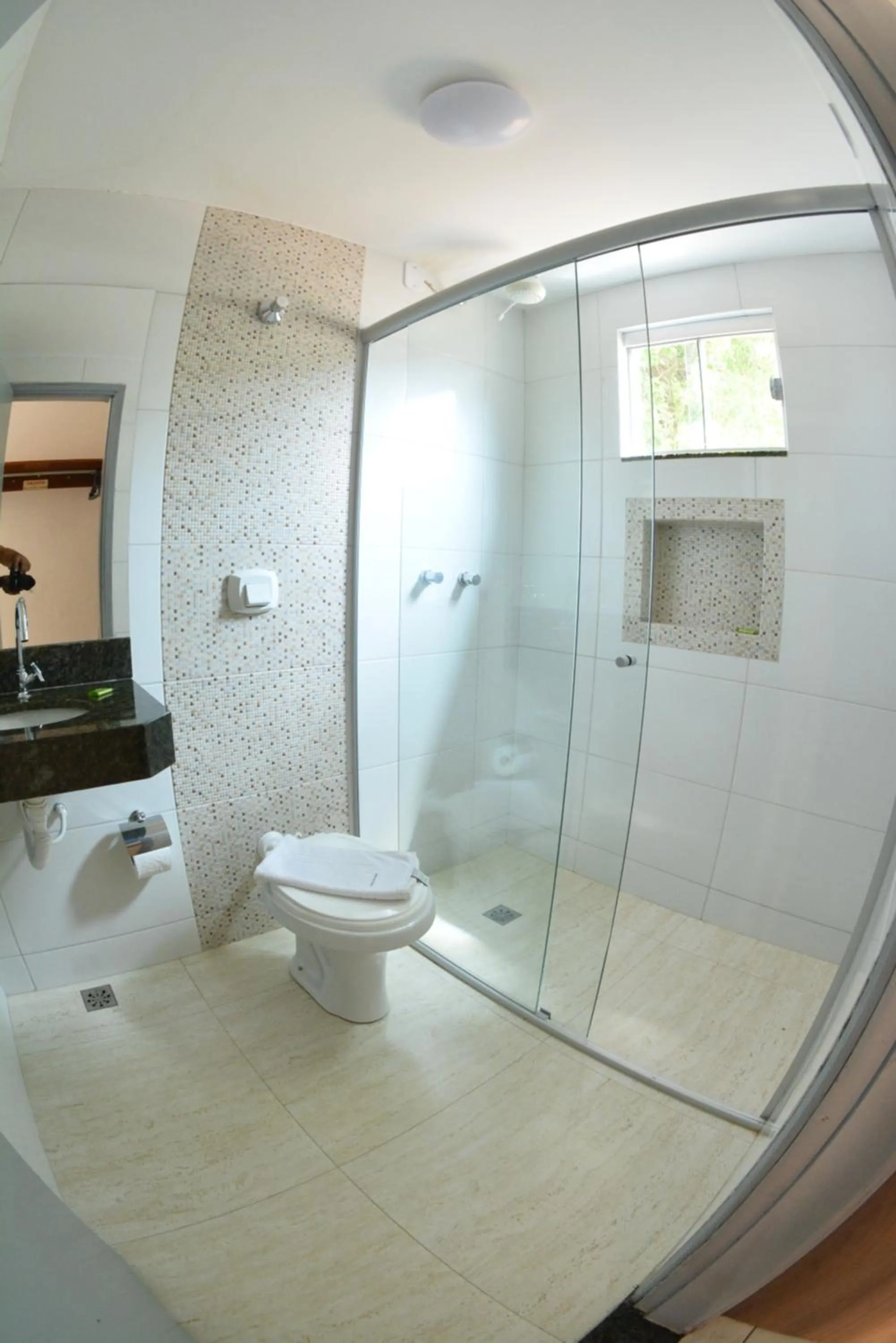 Bathroom in Pousada Recanto das Caldas