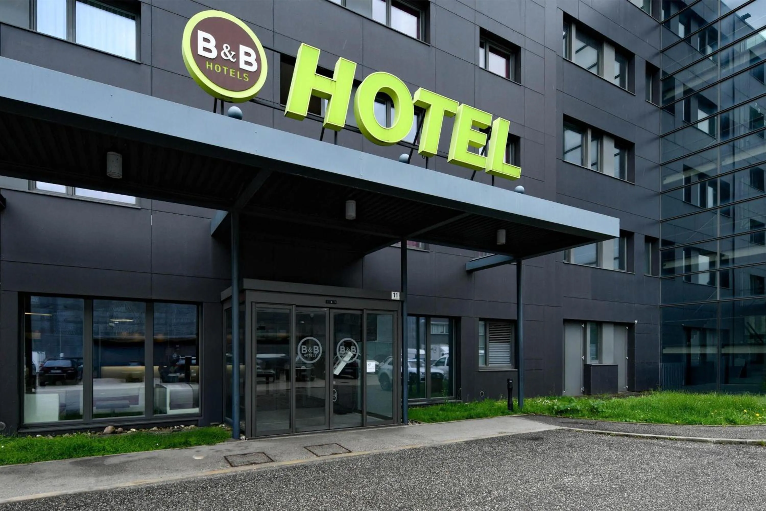 Property building in B&B Hotel Trento