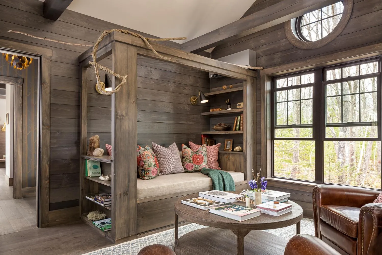 Living room in Hidden Pond Resort