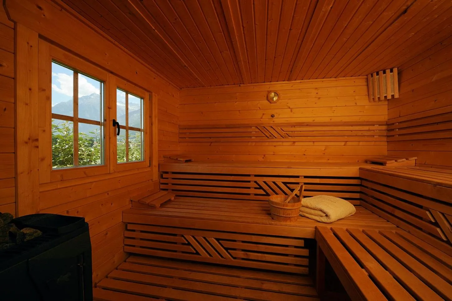 Spa and wellness centre/facilities in Hotel Garni Partaneshof