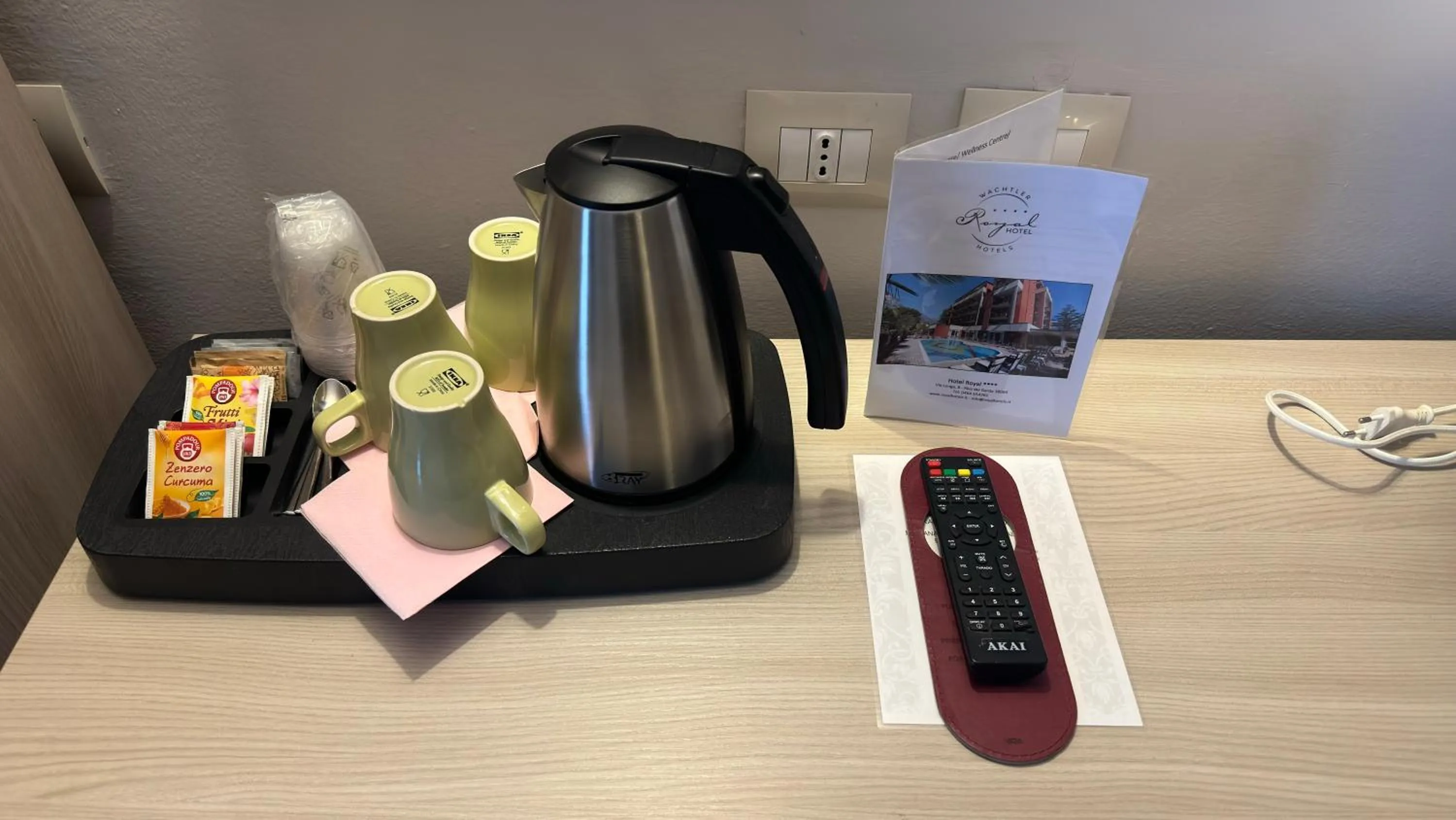 Coffee/tea facilities in Hotel Royal