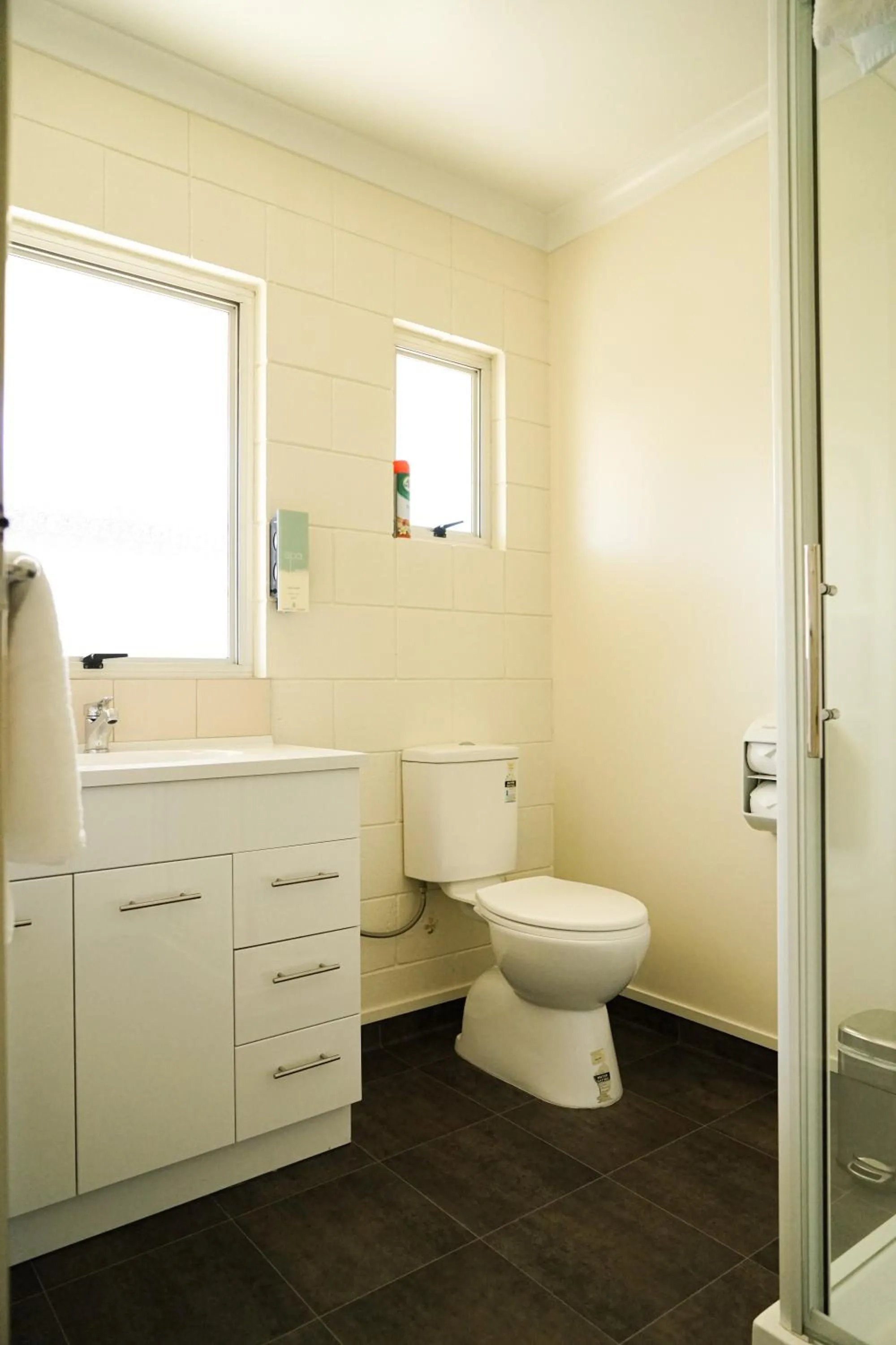 Bathroom in Montana Lodge Motel