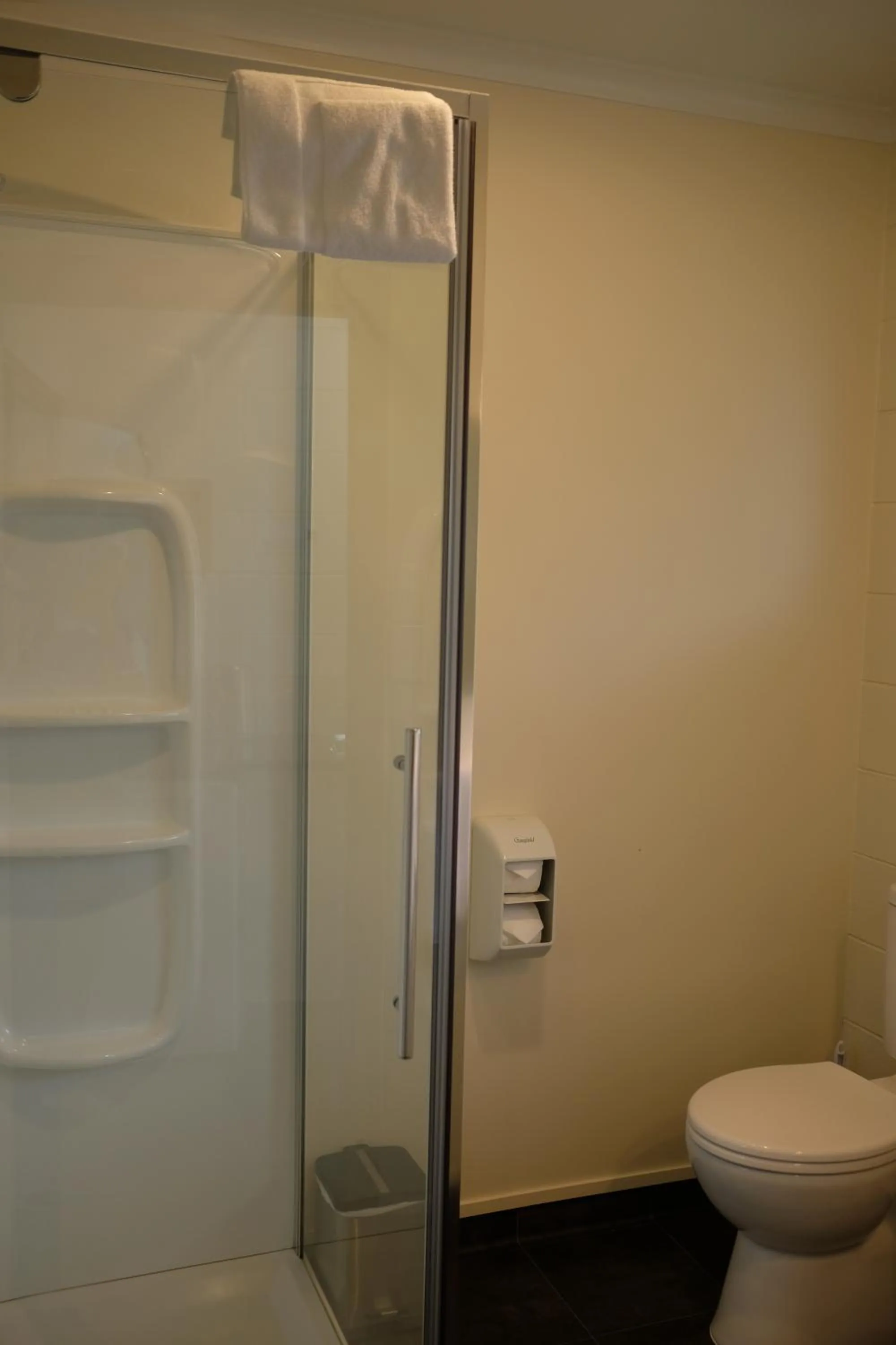 Bathroom in Montana Lodge Motel