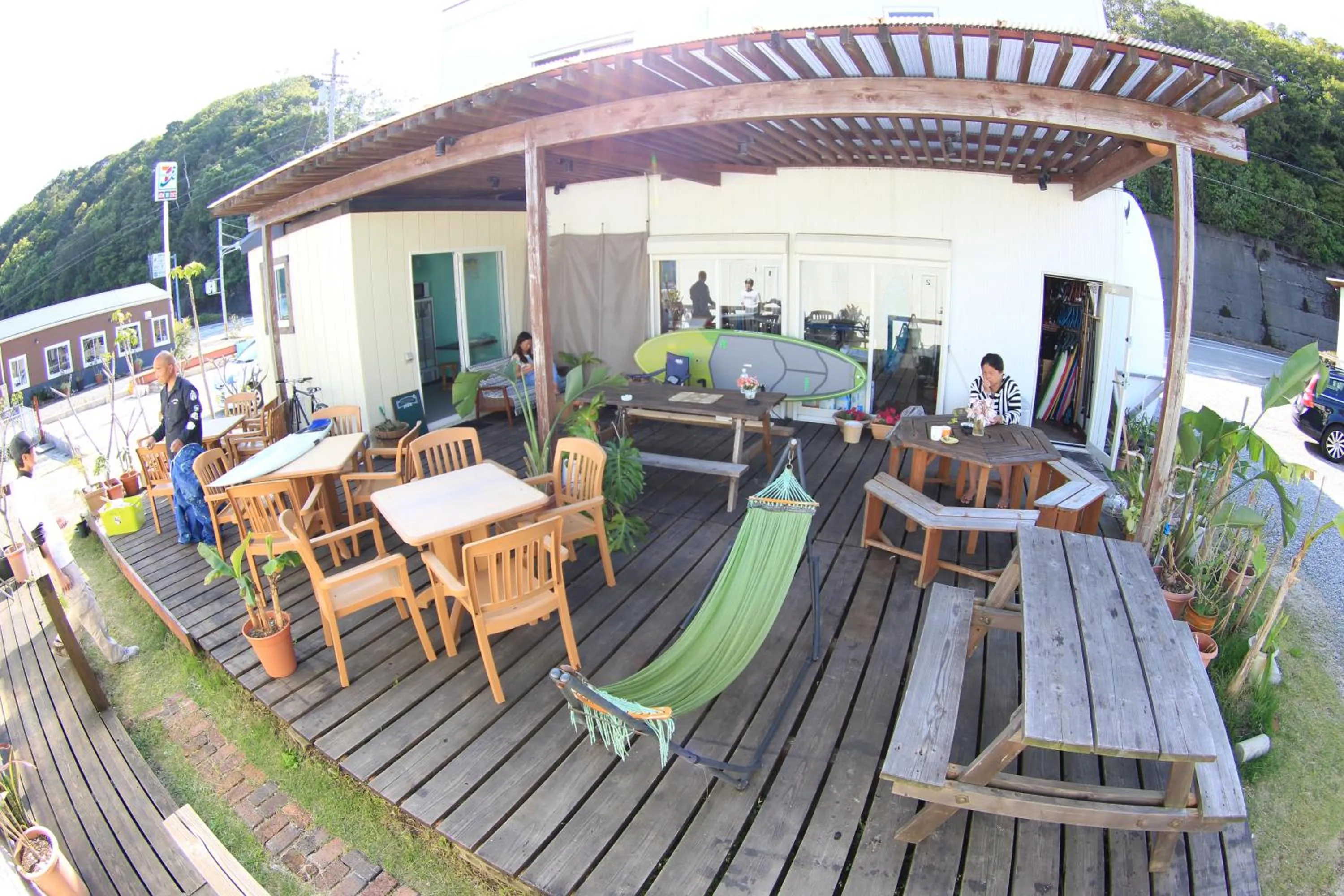 Balcony/Terrace in PavilionSurf&Lodge