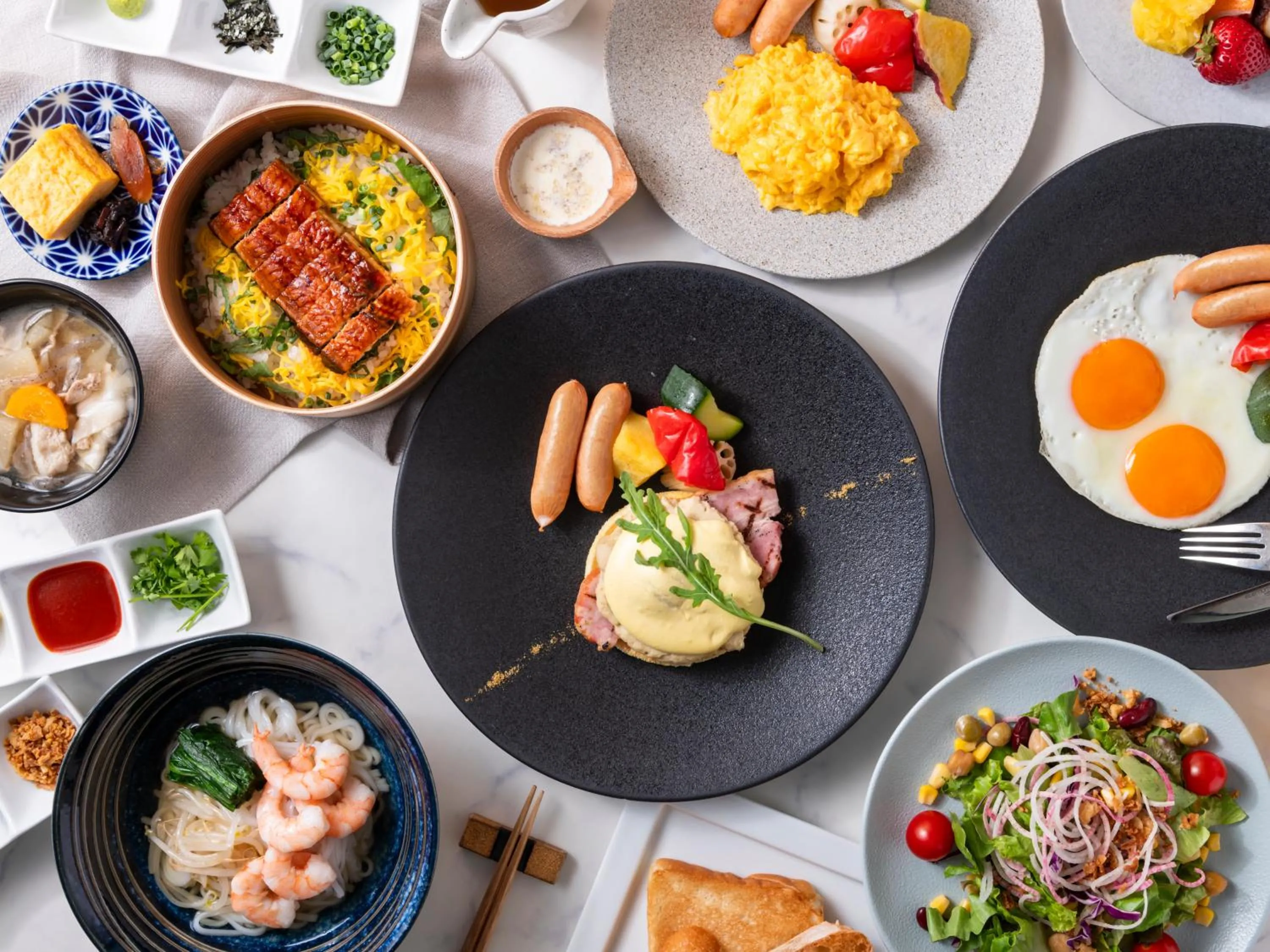 Breakfast in Mitsui Garden Hotel Nagoya Premier