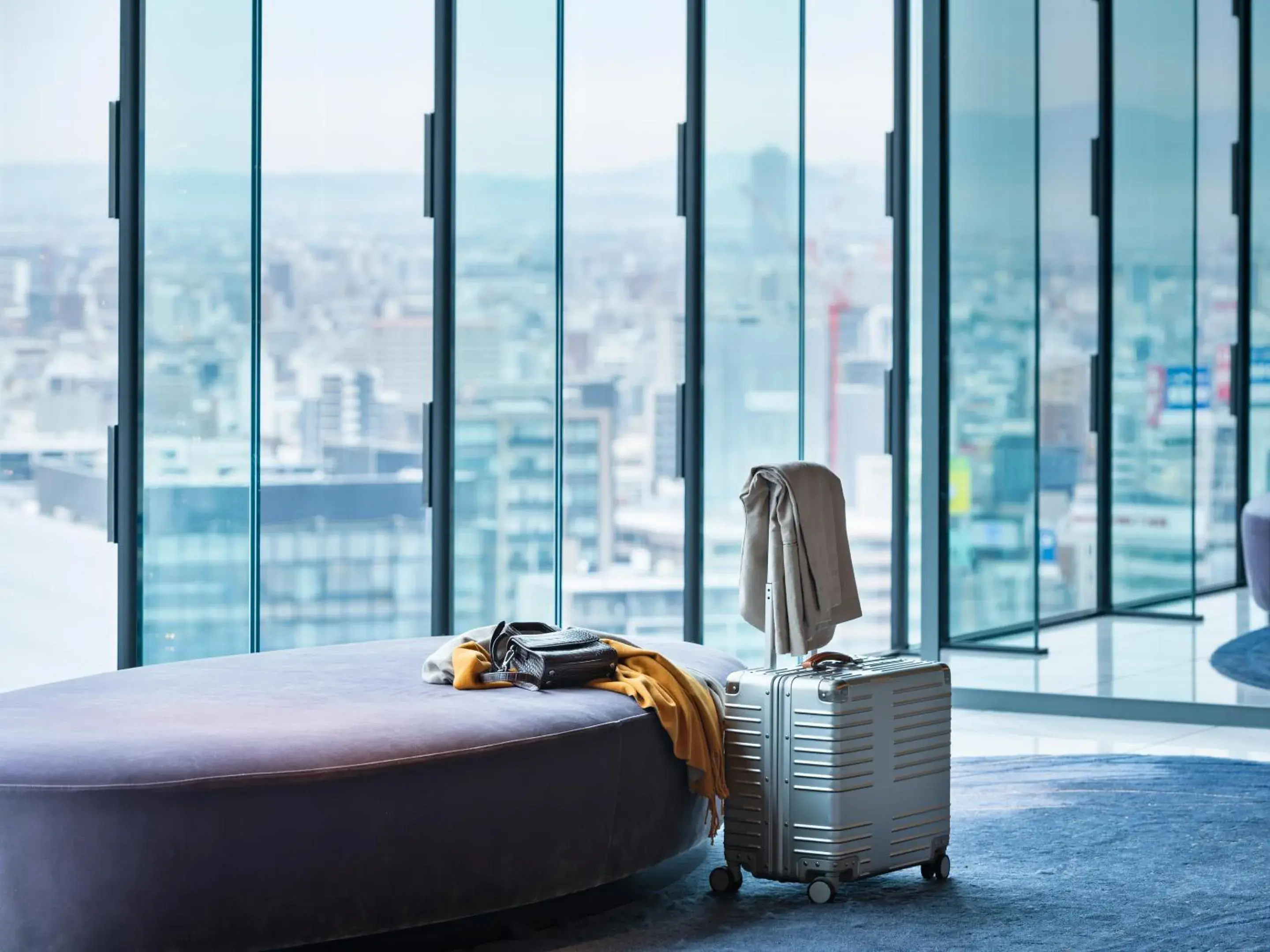 Lobby or reception, Bed in Mitsui Garden Hotel Nagoya Premier Lobby or reception, Bed in Mitsui Garden Hotel Nagoya Premier