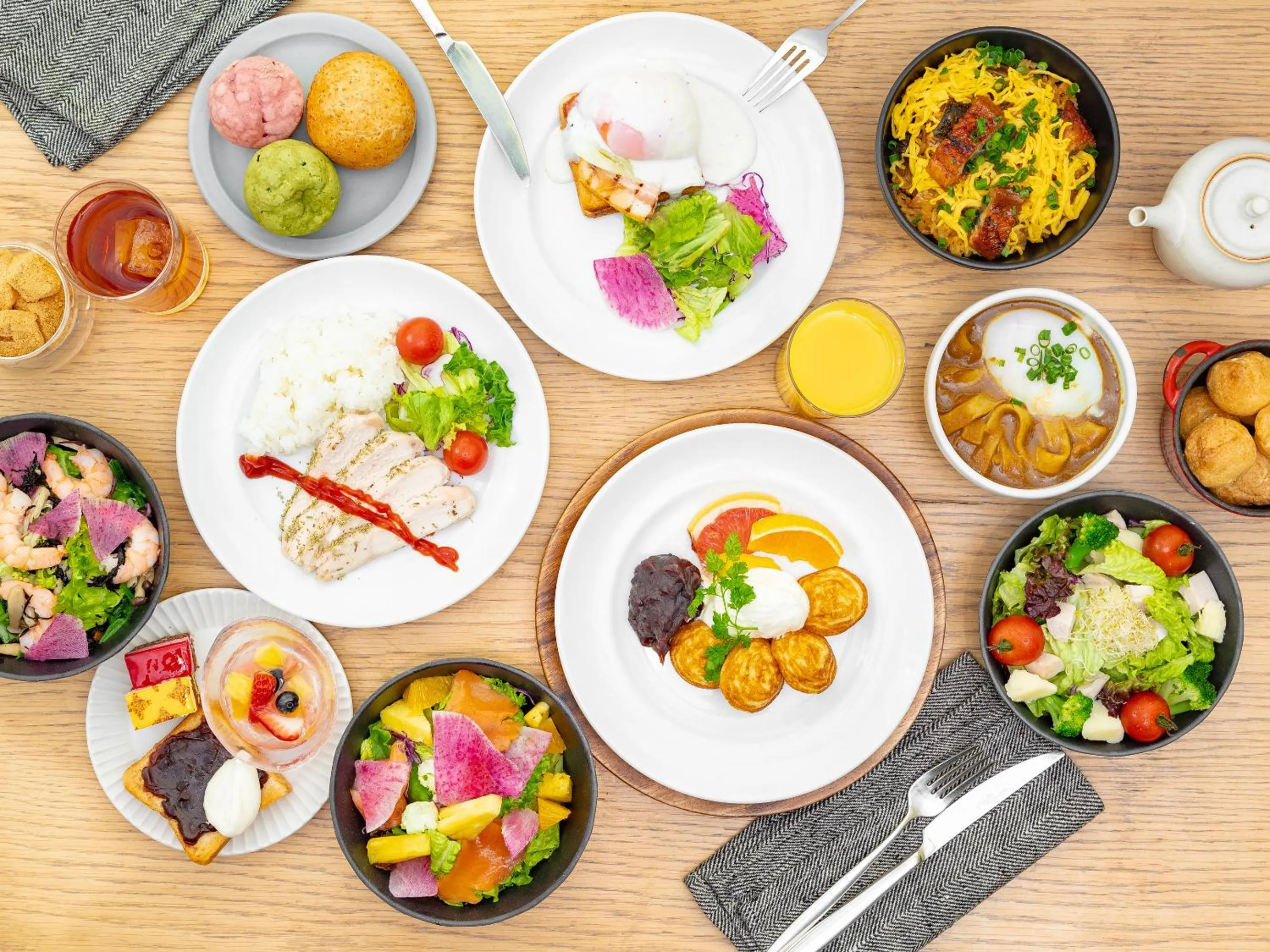 Breakfast in Mitsui Garden Hotel Nagoya Premier