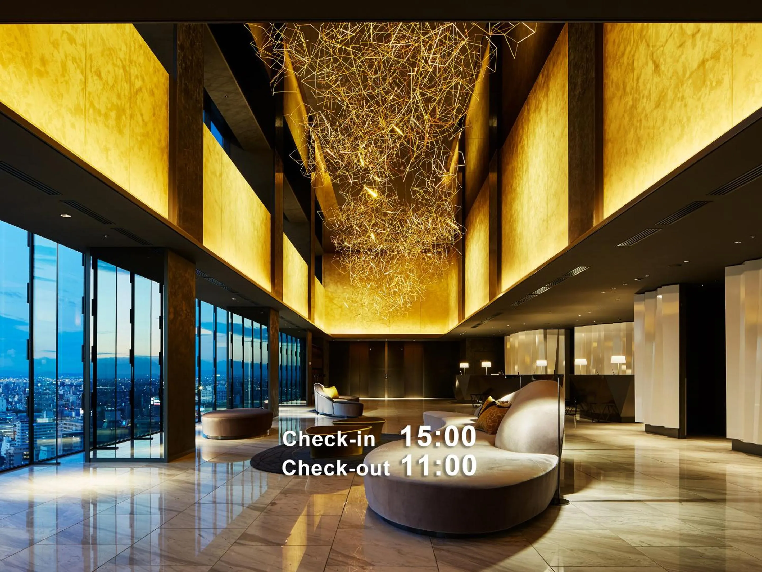 Lobby or reception in Mitsui Garden Hotel Nagoya Premier