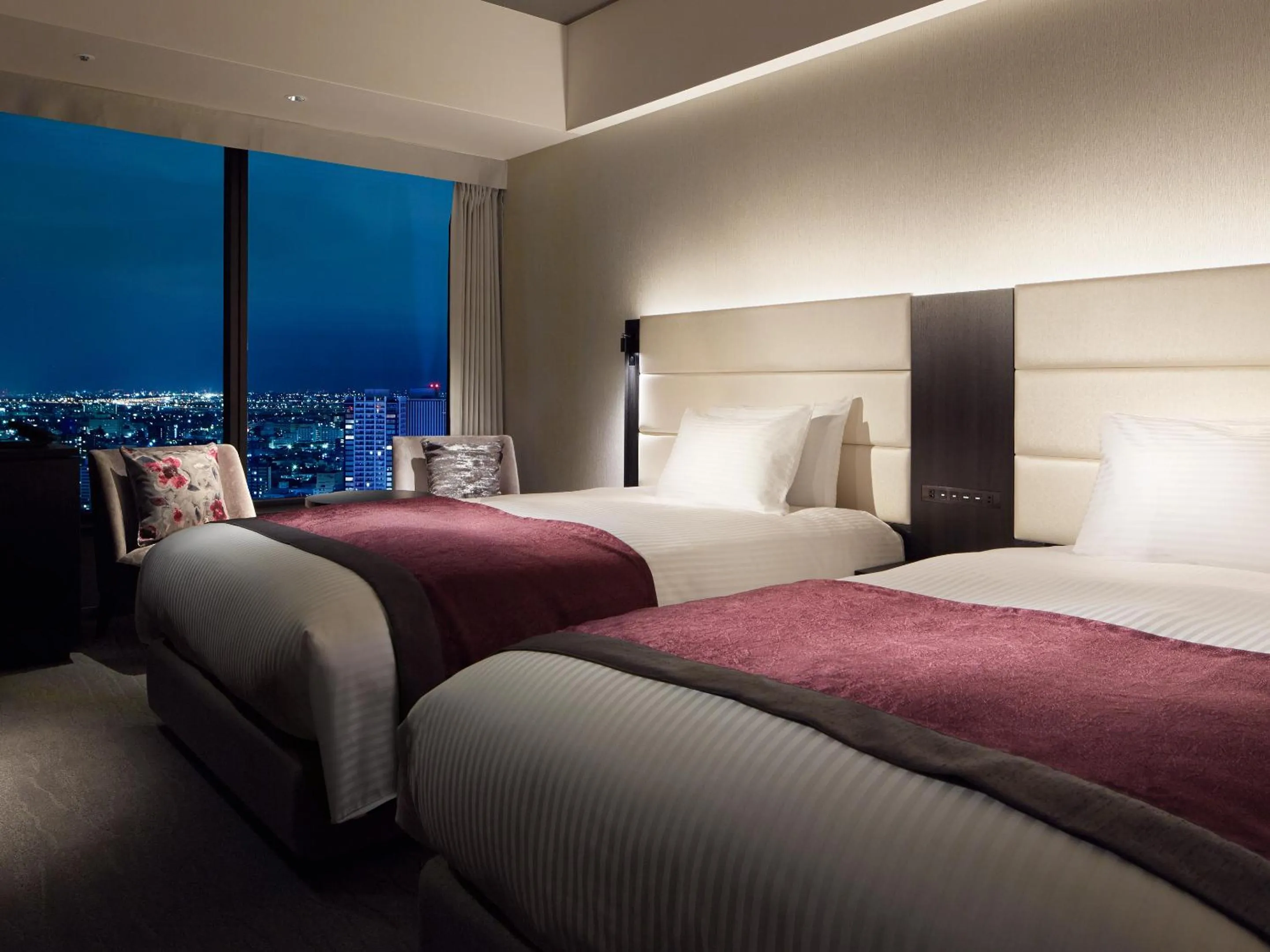 Photo of the whole room, Bed in Mitsui Garden Hotel Nagoya Premier