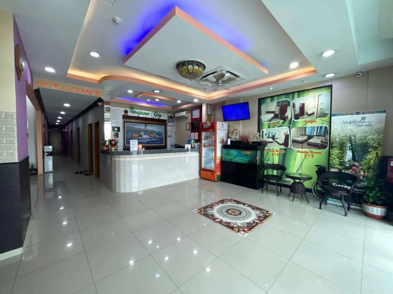 TV and multimedia in Saujana City Hotel