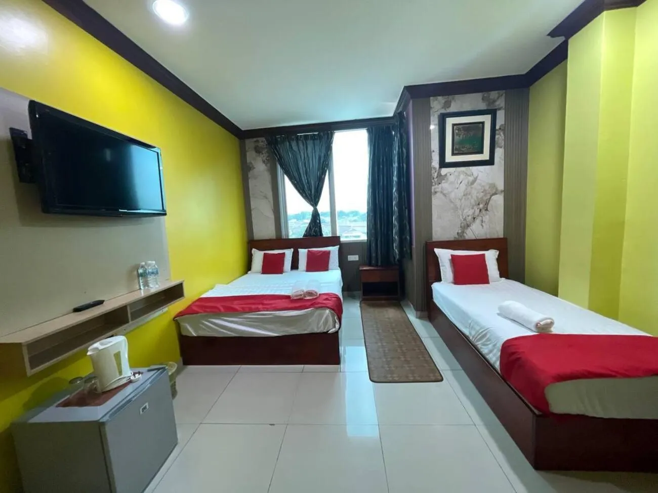 TV and multimedia, Bed in Saujana City Hotel