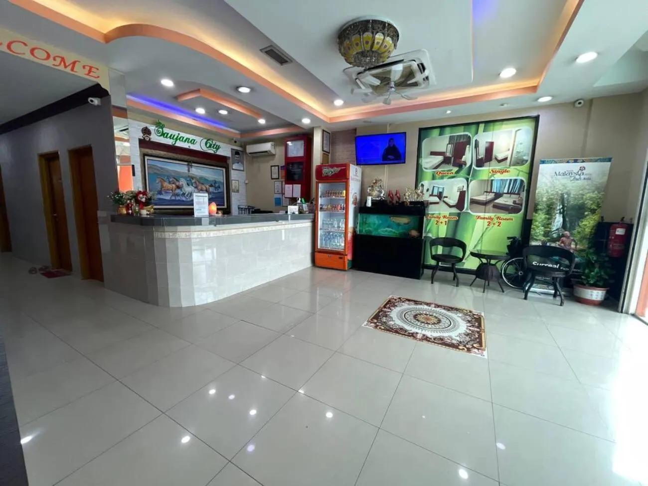 Lobby or reception in Saujana City Hotel