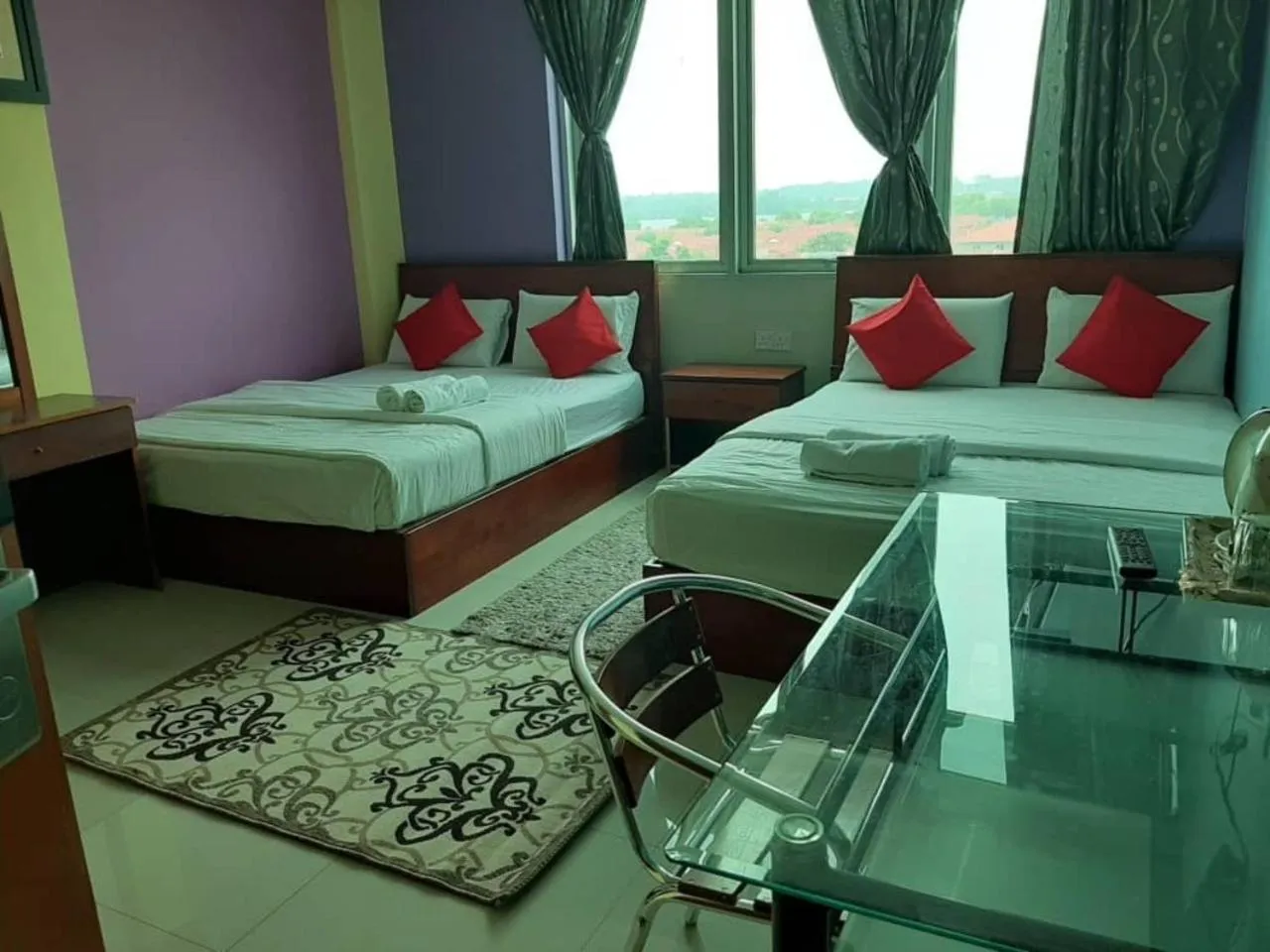 Photo of the whole room, Bed in Saujana City Hotel