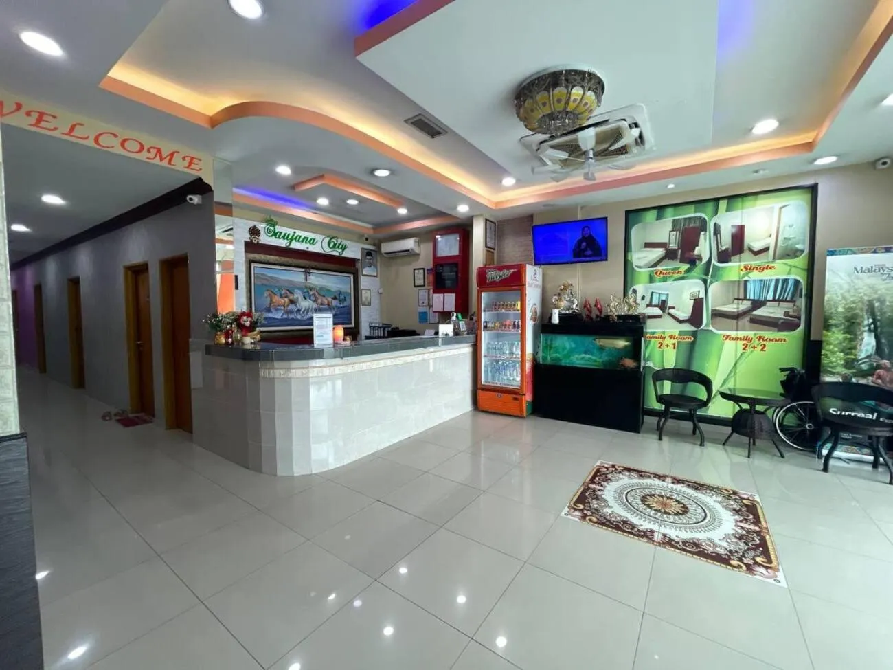 Lobby or reception in Saujana City Hotel