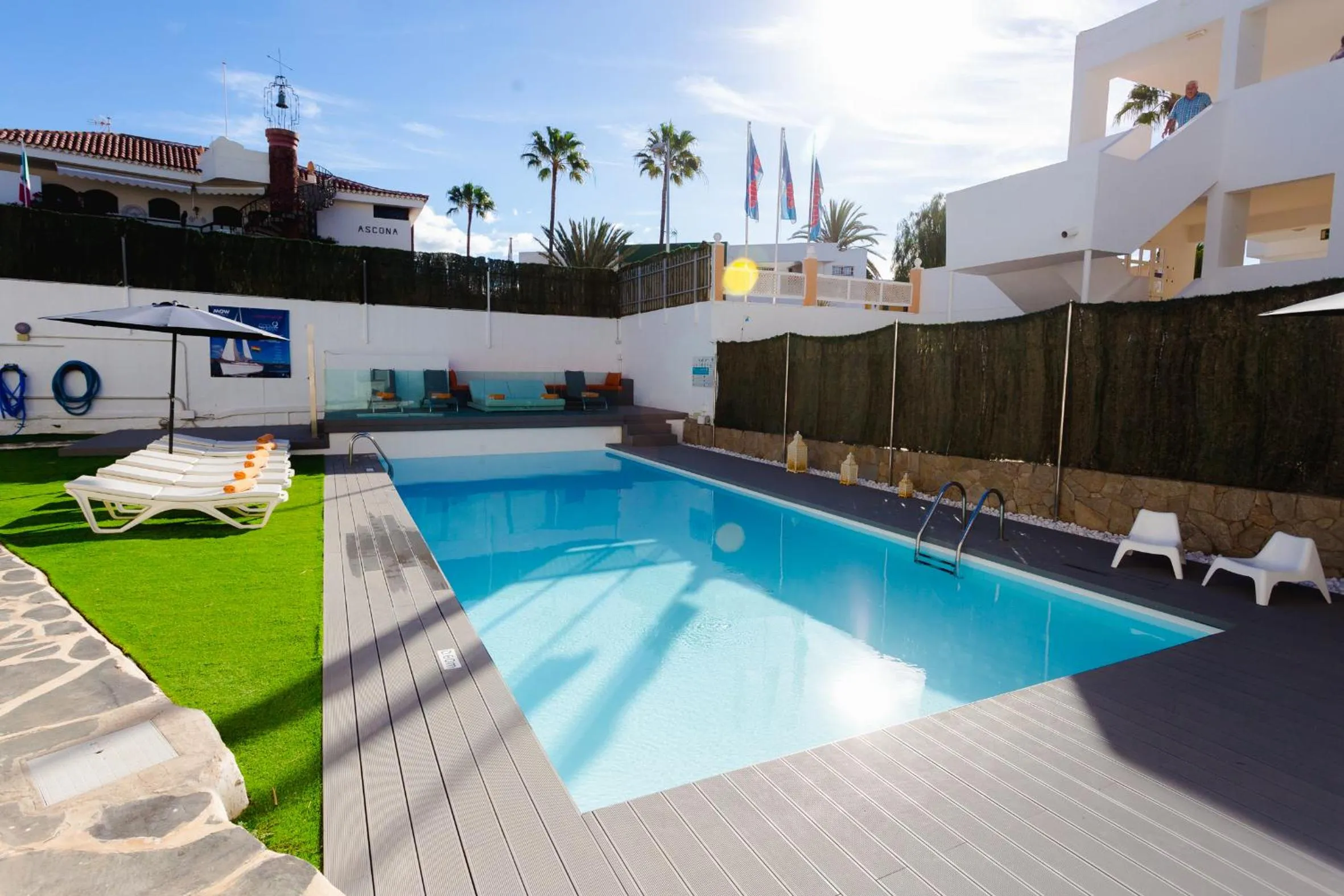 Swimming pool in Atlantic Sun Beach - Gay Men Only