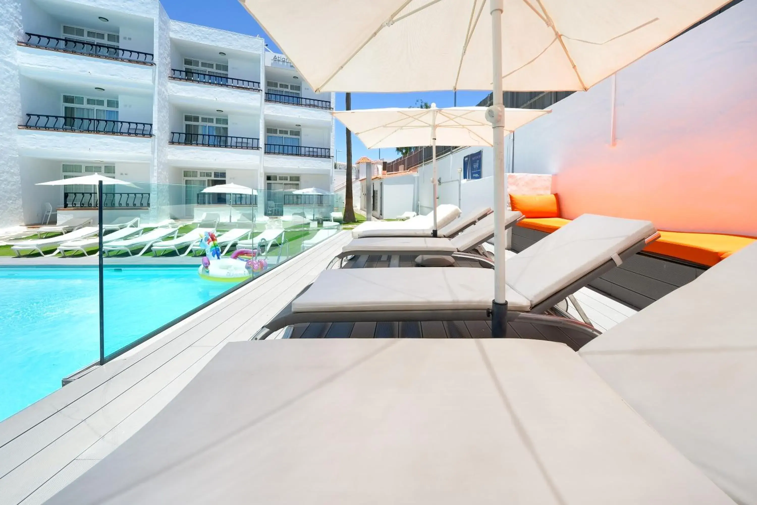 Swimming pool in Atlantic Sun Beach - Gay Men Only Swimming pool in Atlantic Sun Beach - Gay Men Only