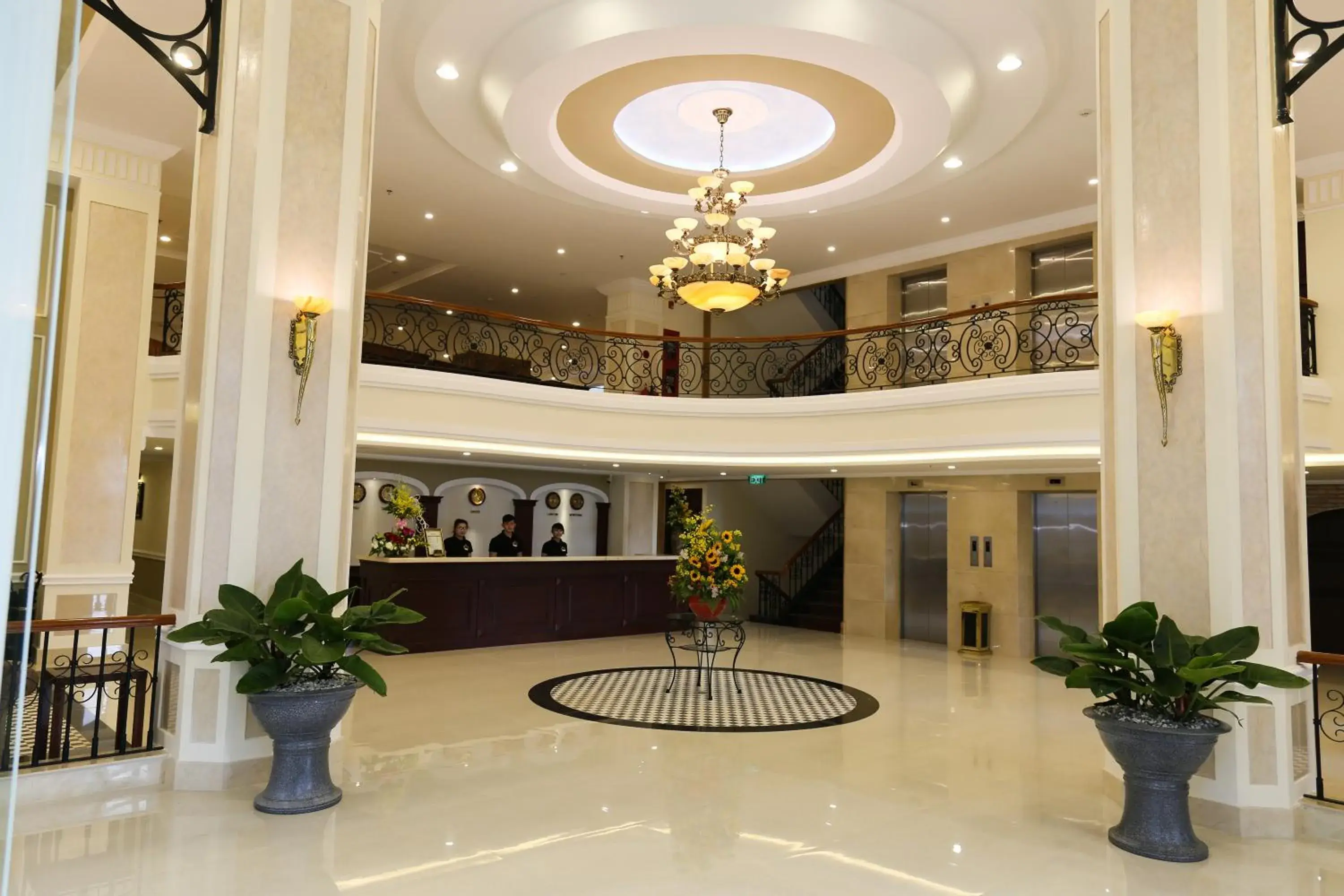 Lobby or reception in Iris Dalat Hotel Lobby or reception in Iris Dalat Hotel