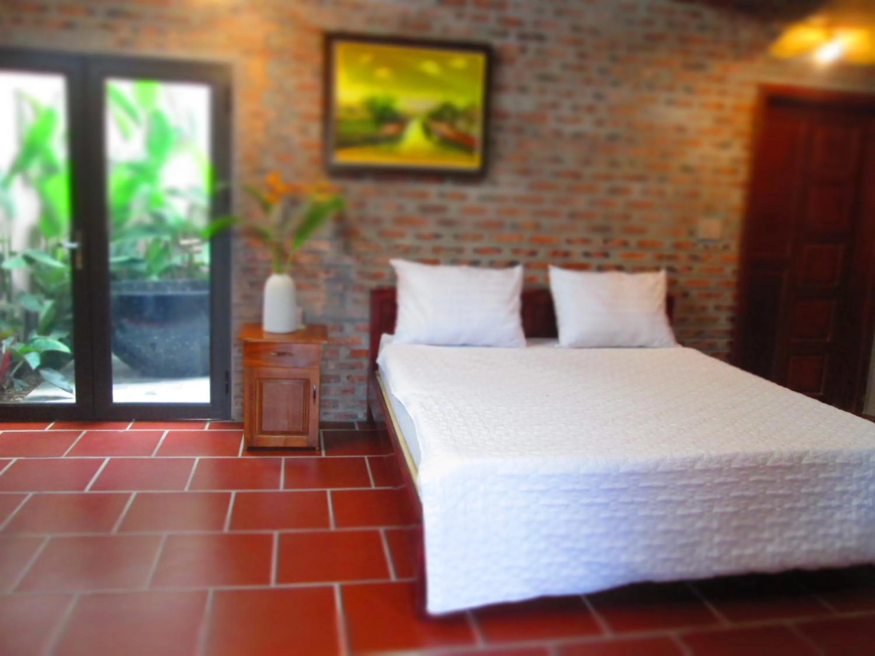 Bed in Ninh Binh Nature Homestay