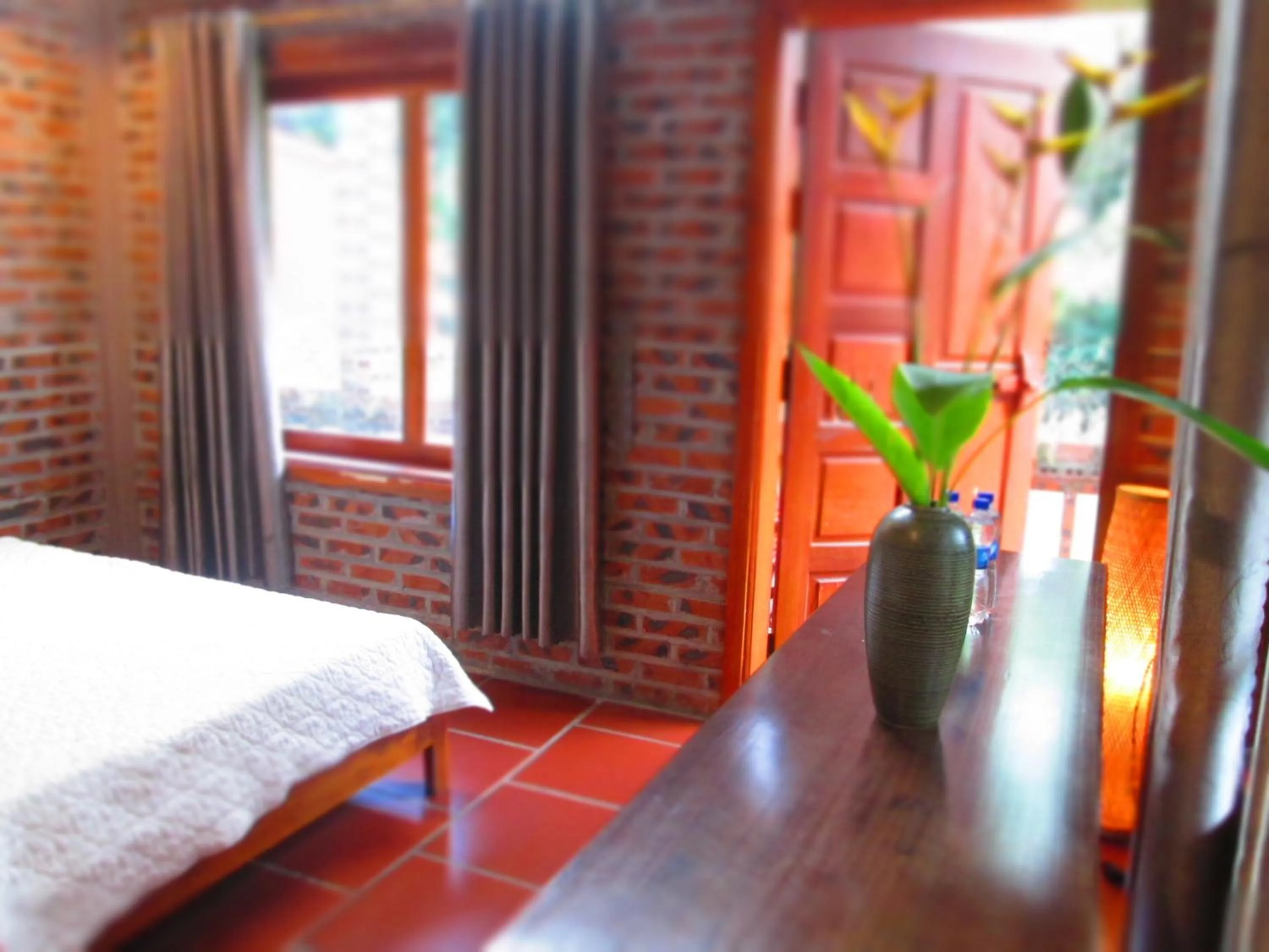 Photo of the whole room, Bed in Ninh Binh Nature Homestay