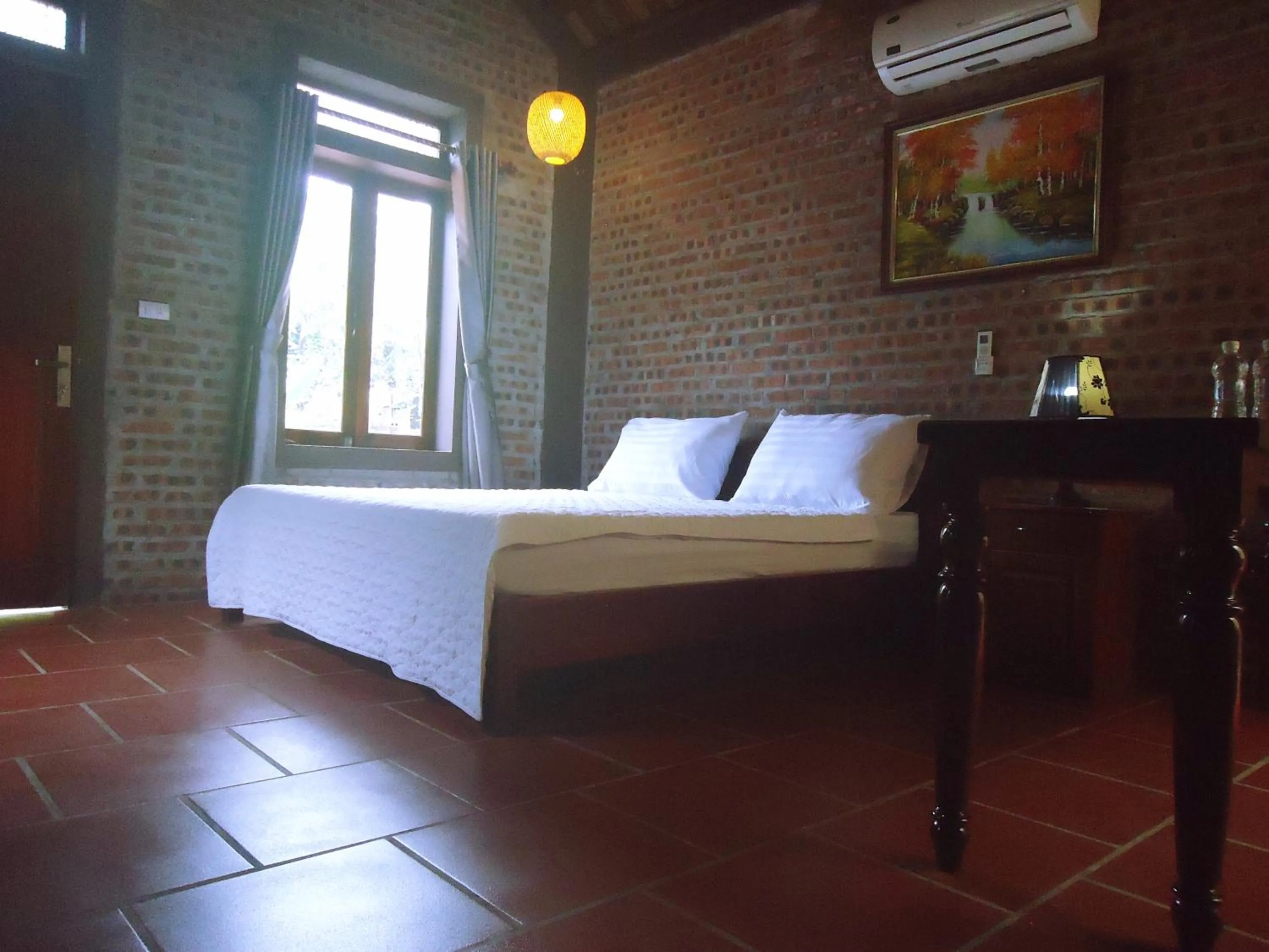 Bed in Ninh Binh Nature Homestay